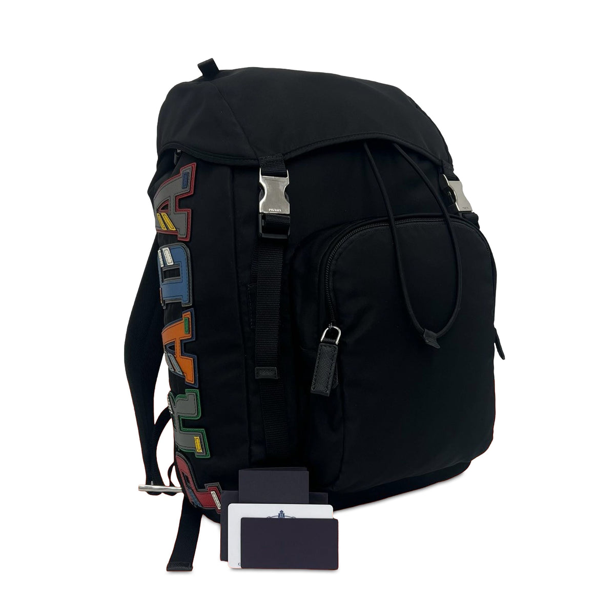 Prada Tessuto Backpack — Black