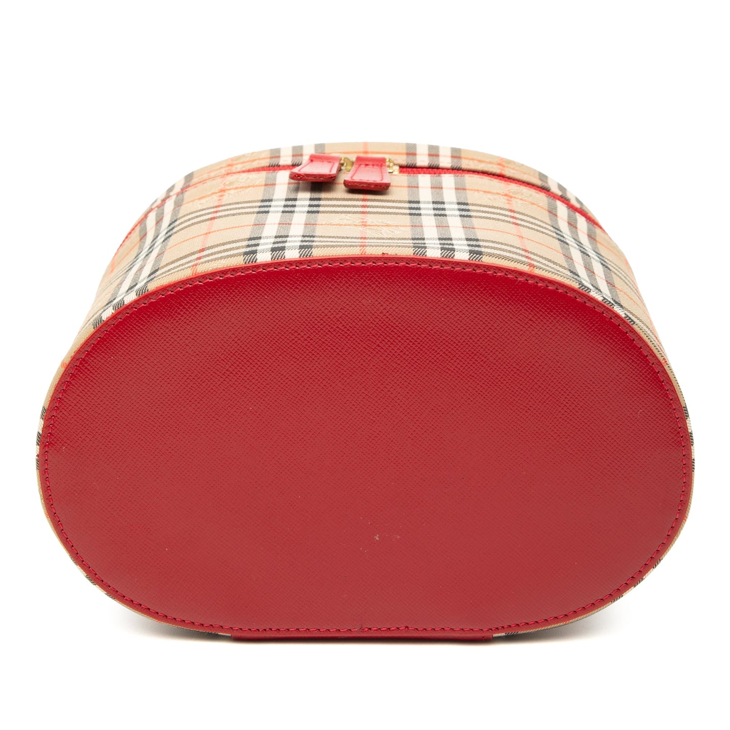 Burberry Haymarket Check Canvas Vanity Bag