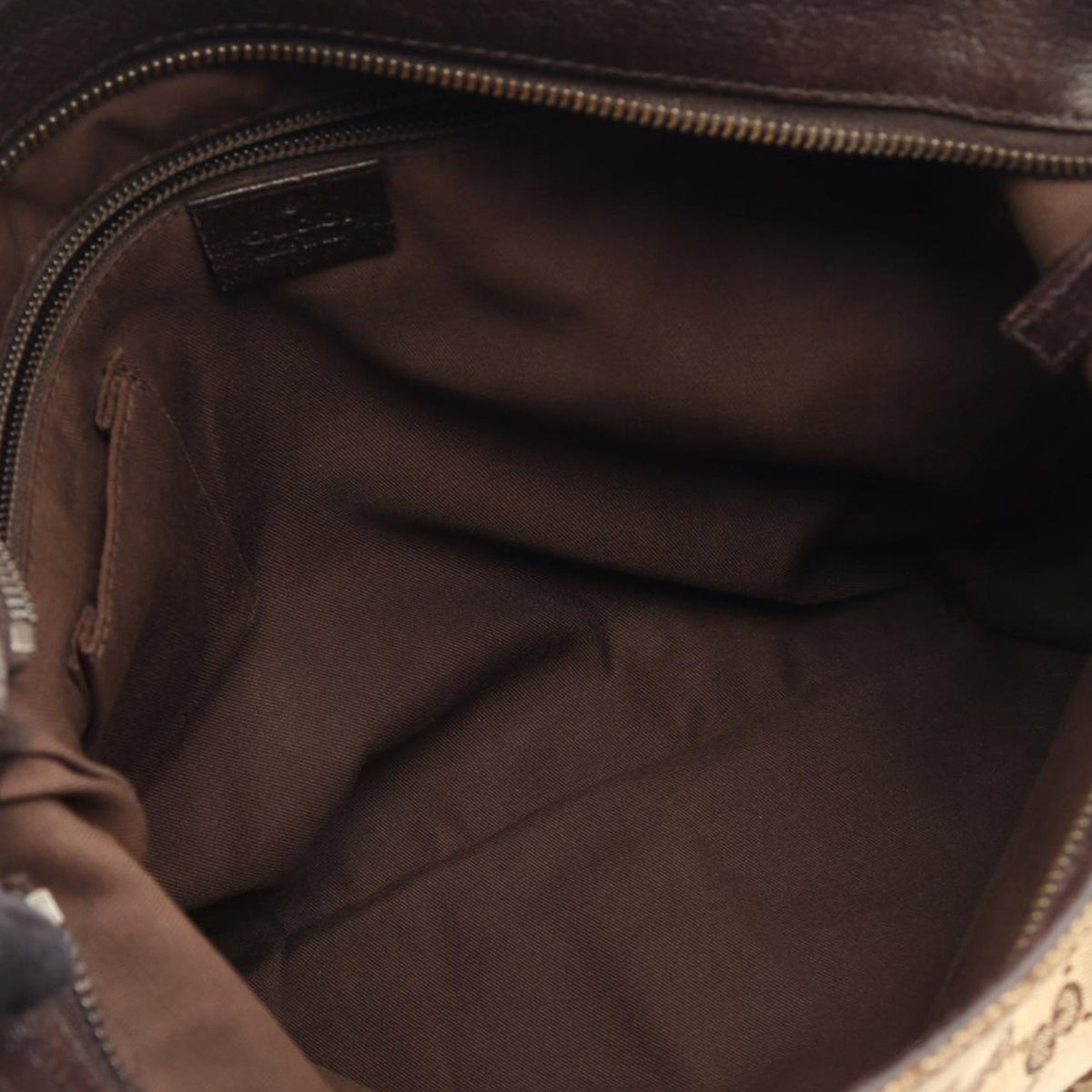 Gucci GG Canvas Web Double Pocket Crossbody