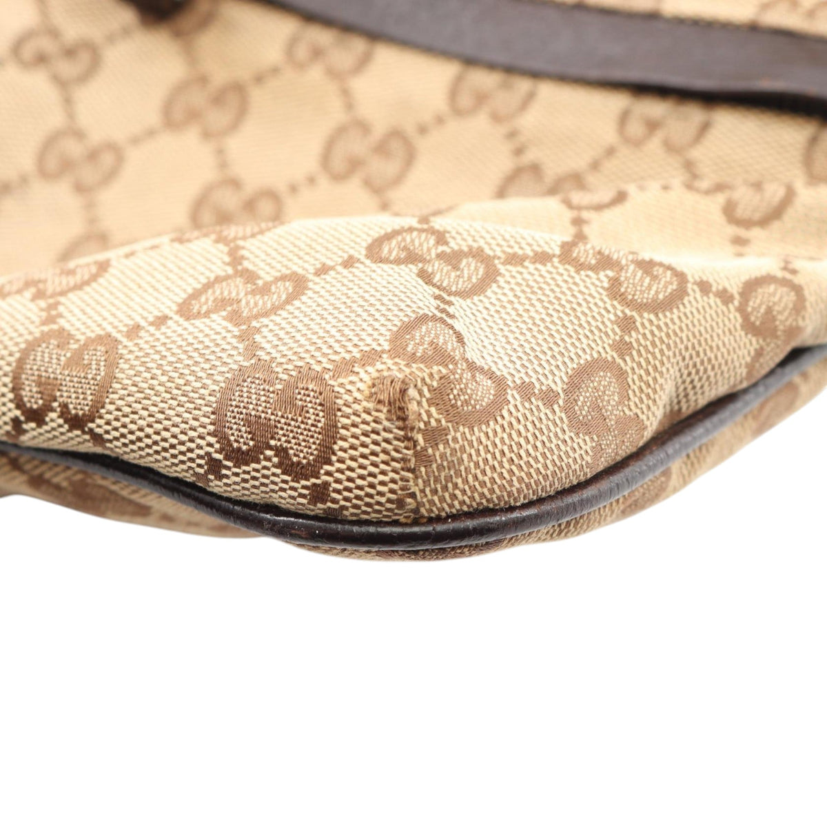 Gucci GG Canvas Web Double Pocket Crossbody