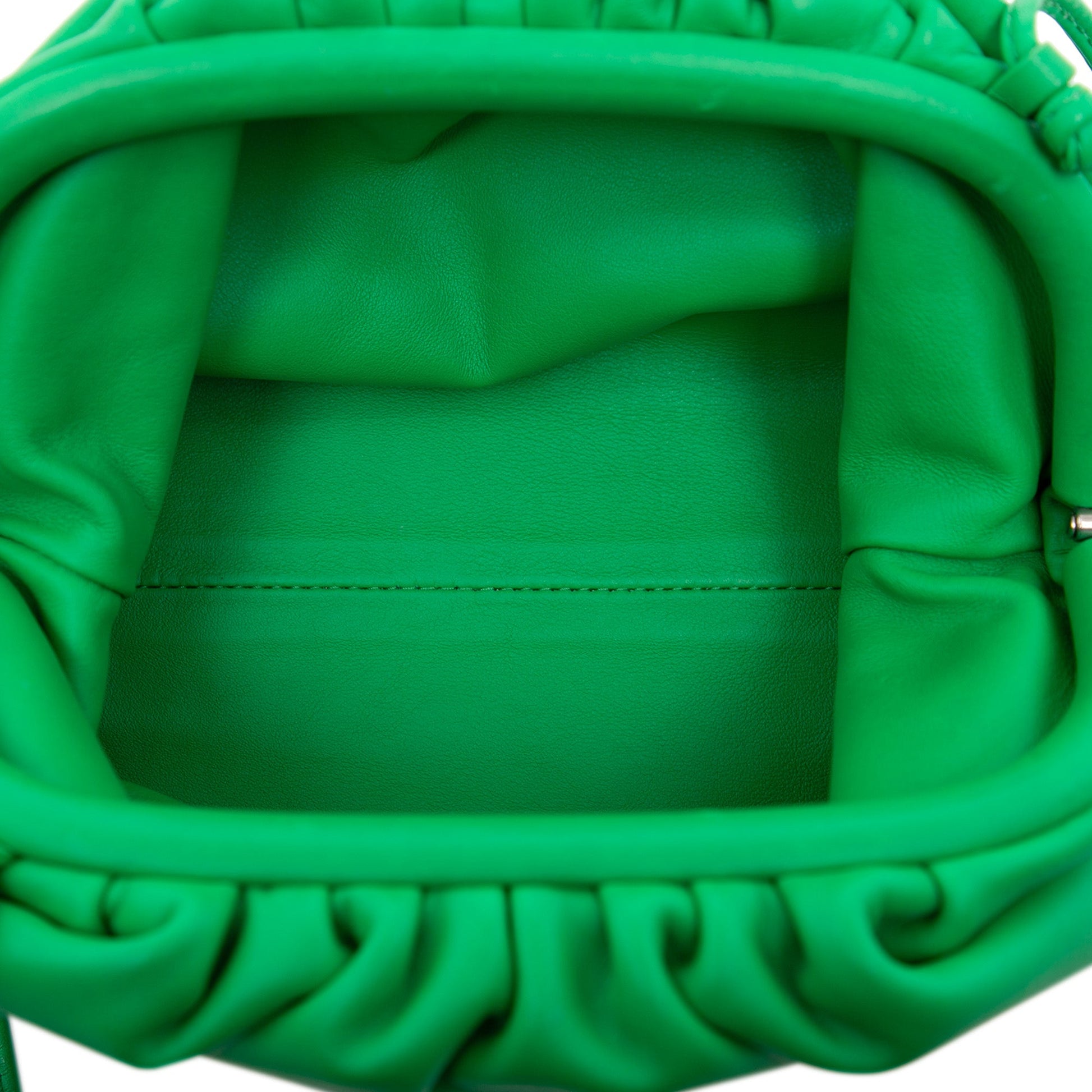 Bottega Veneta Lambskin The Mini Pouch Crossbody