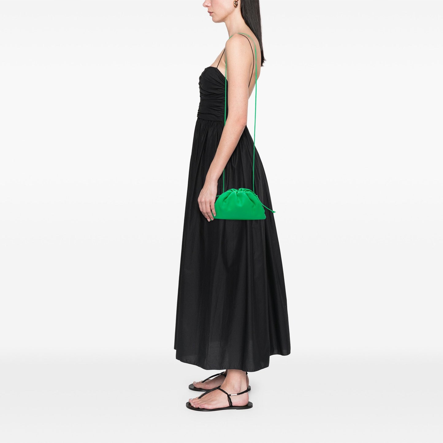 Bottega Veneta Lambskin The Mini Pouch Crossbody