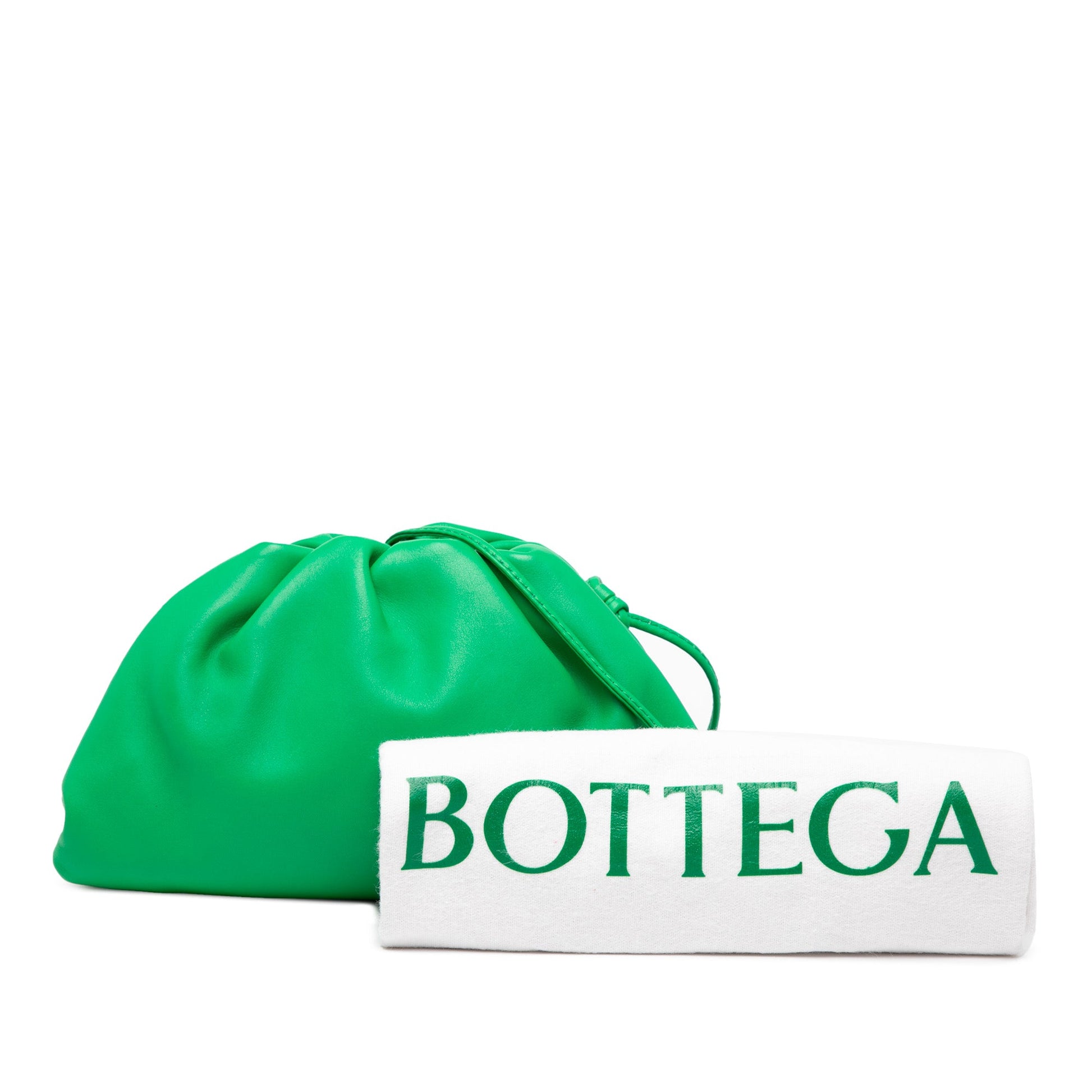 Bottega Veneta Lambskin The Mini Pouch Crossbody
