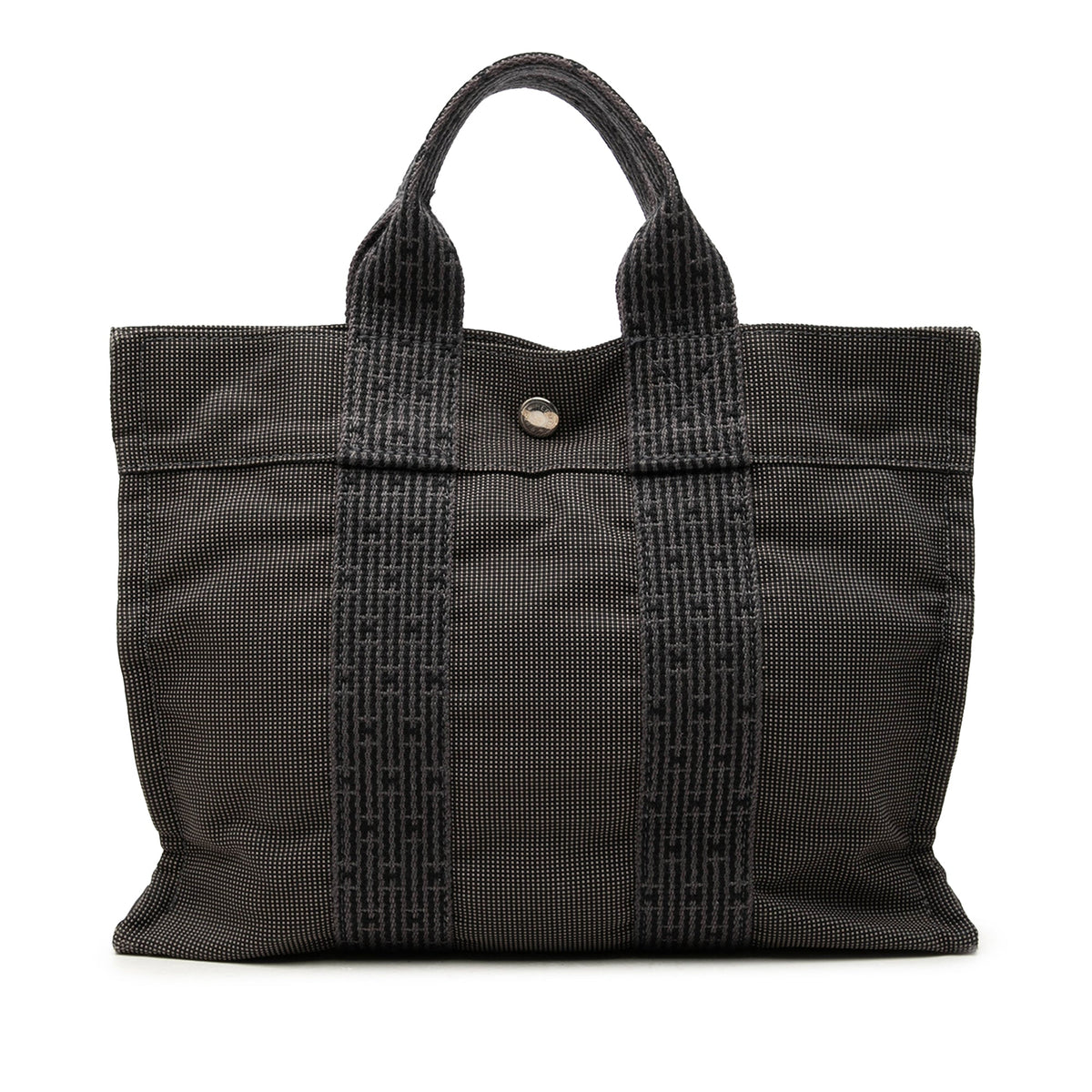 Hermès Canvas Herline PM — Gray