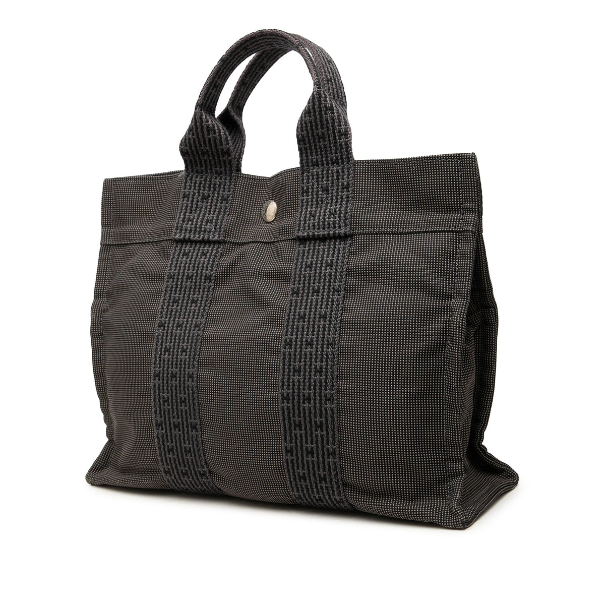 Hermès Canvas Herline PM — Gray