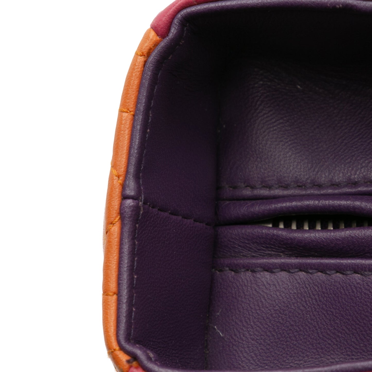 Dior Medium Tricolor Lambskin Cannage Lady Dior