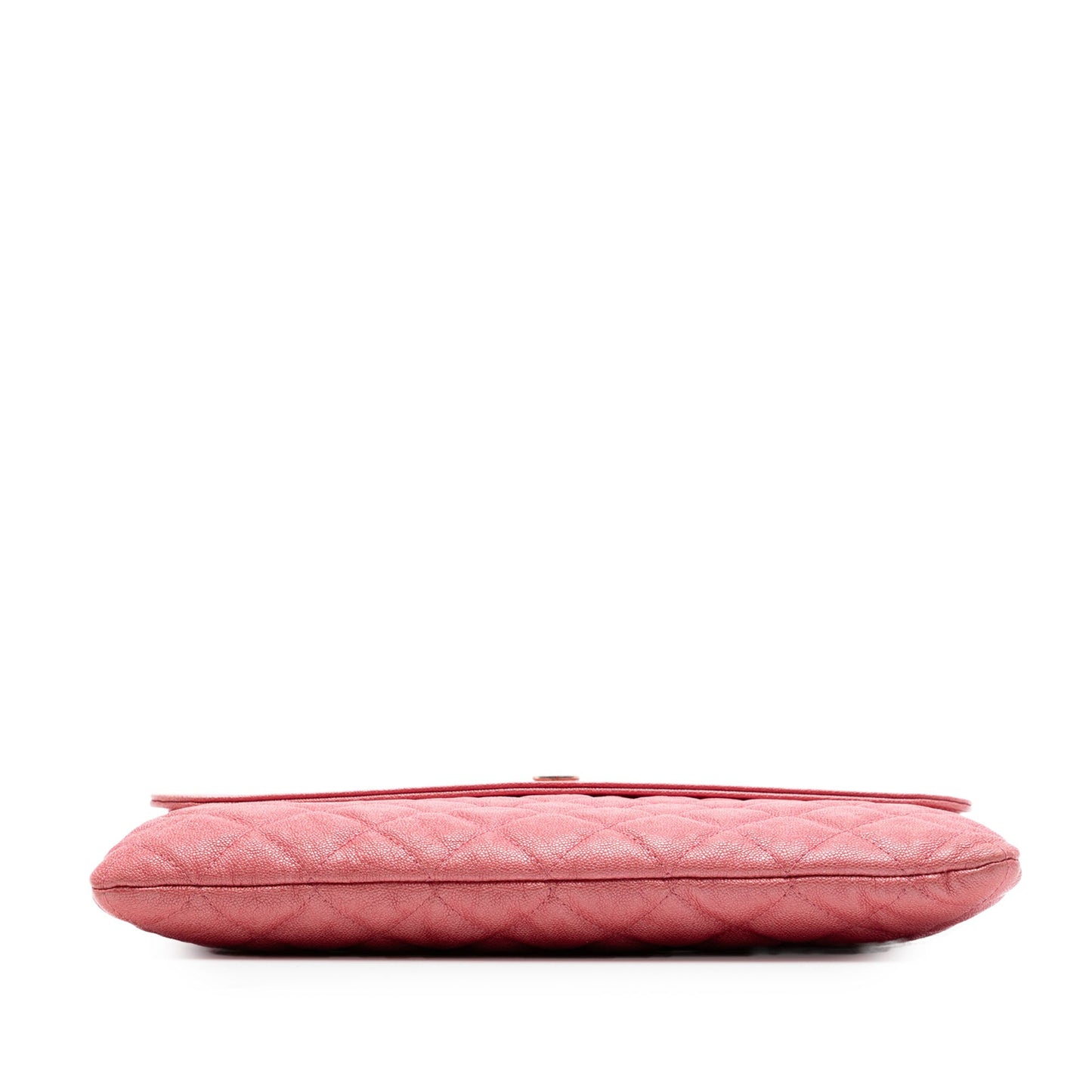 Chanel Medium Iridescent Quilted Caviar Flap Cosmetic Case