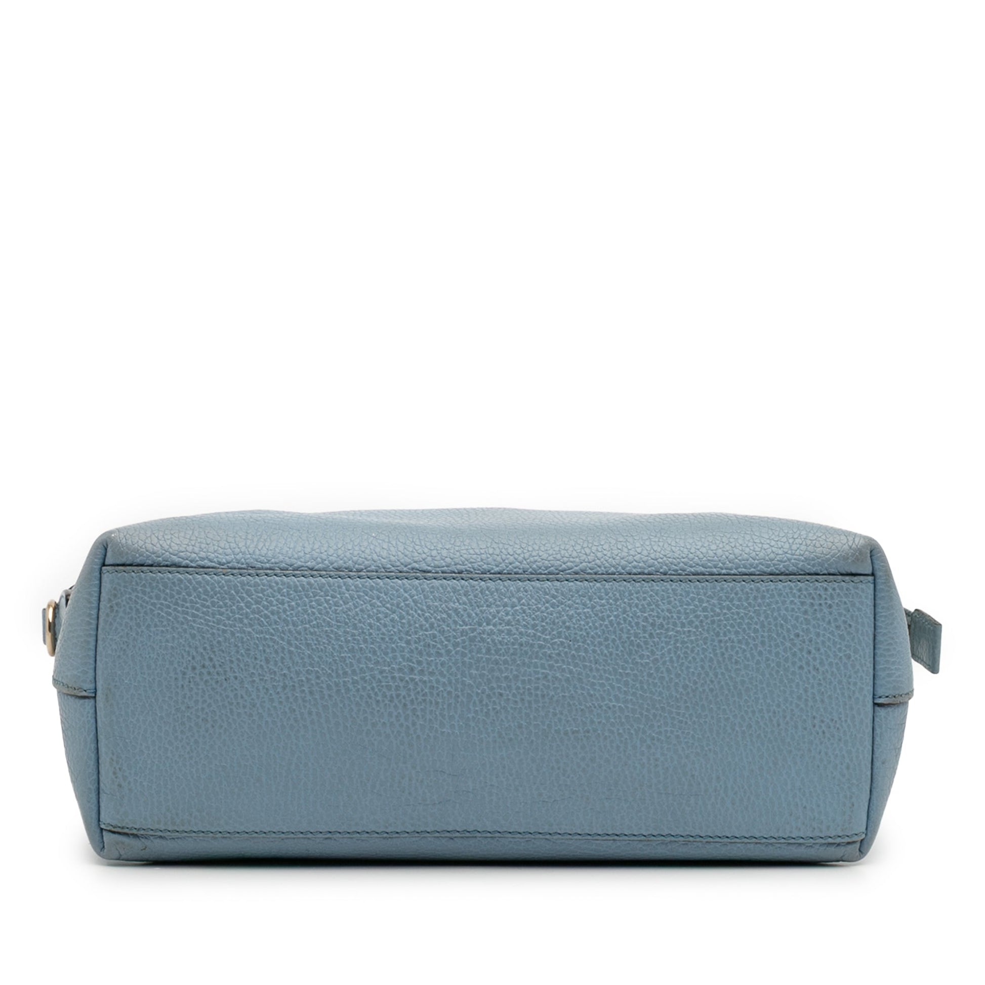 Gucci Leather Interlocking G Charmy Satchel