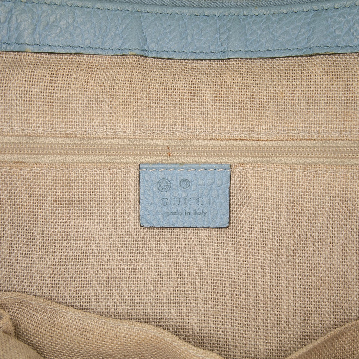 Gucci Dollar Calfskin GG Charm Satchel