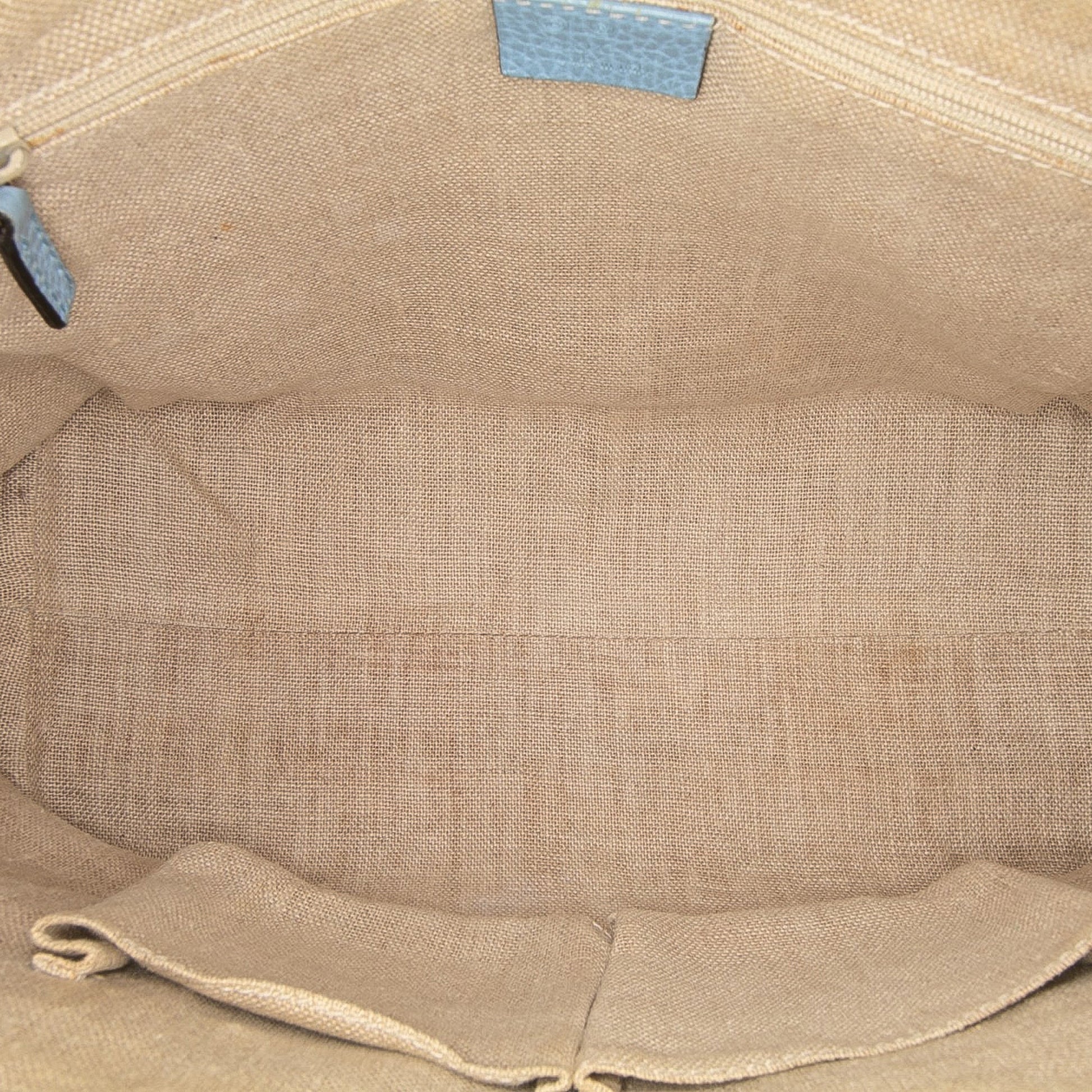 Gucci Leather Interlocking G Charmy Satchel