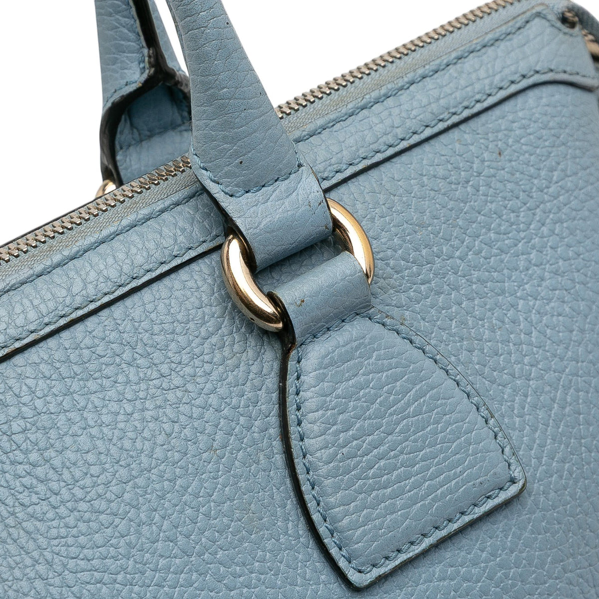 Gucci Dollar Calfskin GG Charm Satchel