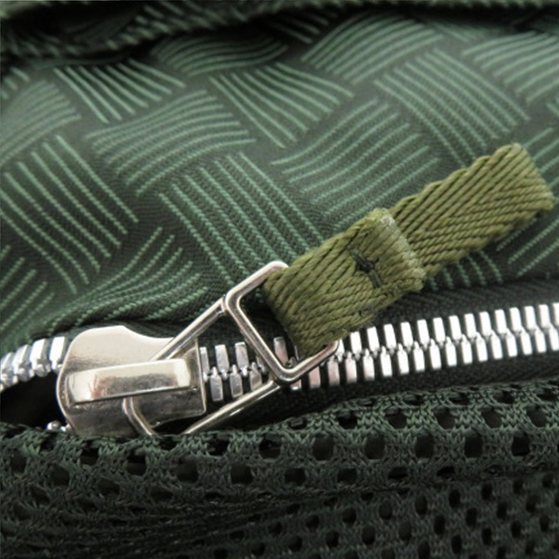 Bottega Veneta Nylon and Mesh Intrecciato Belt Bag