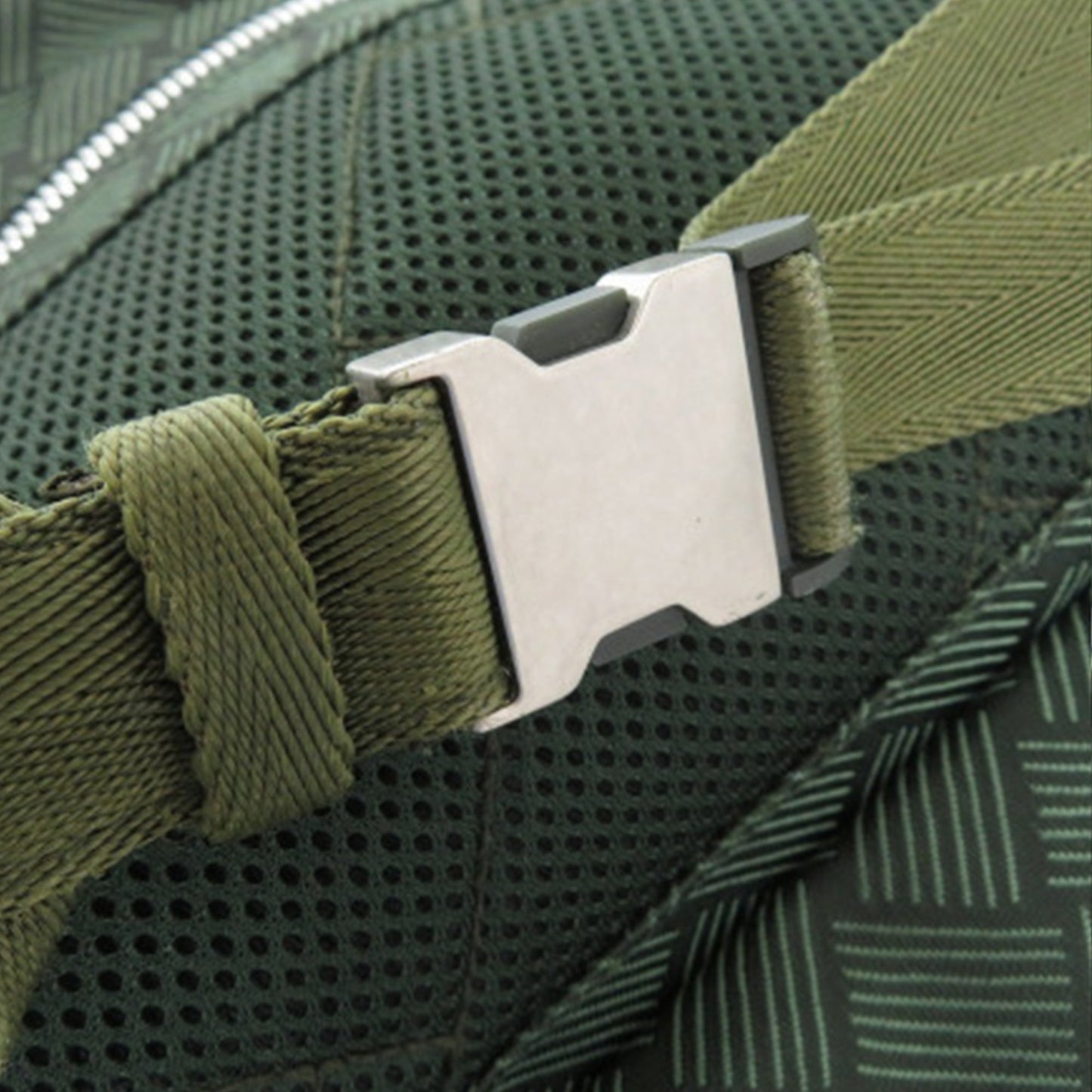 Bottega Veneta Nylon and Mesh Intrecciato Belt Bag