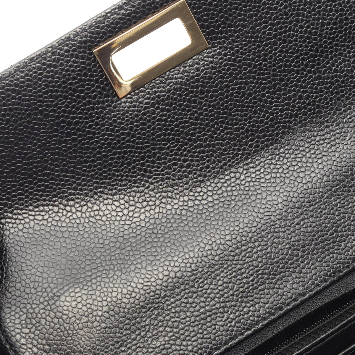 Chanel Reissue 2.55 Quilted Caviar Top Handle Flap
