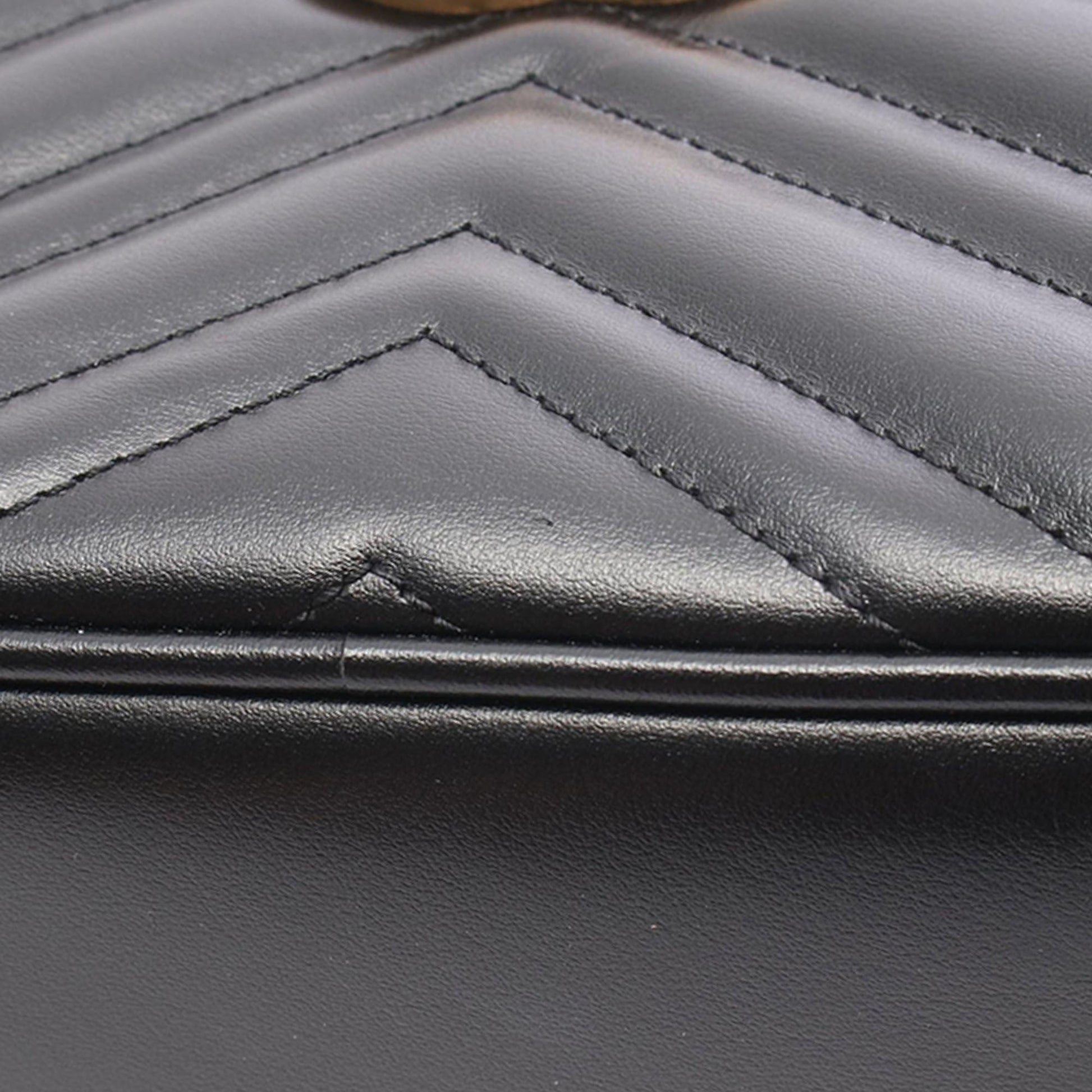 Gucci Small GG Marmont Matelasse Calfskin Crossbody