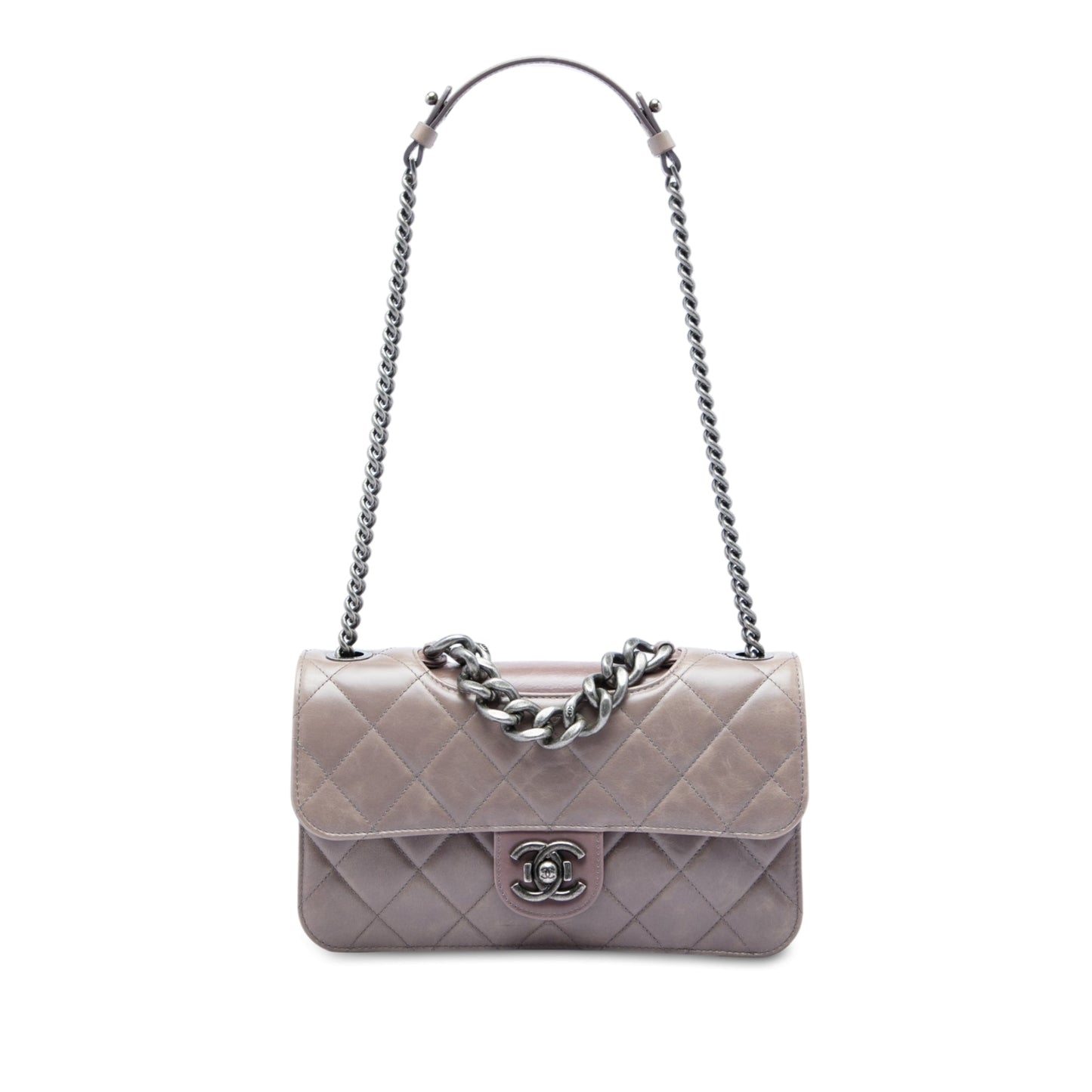 Chanel Medium Quilted Aged Calfskin Perfect Edge Flap