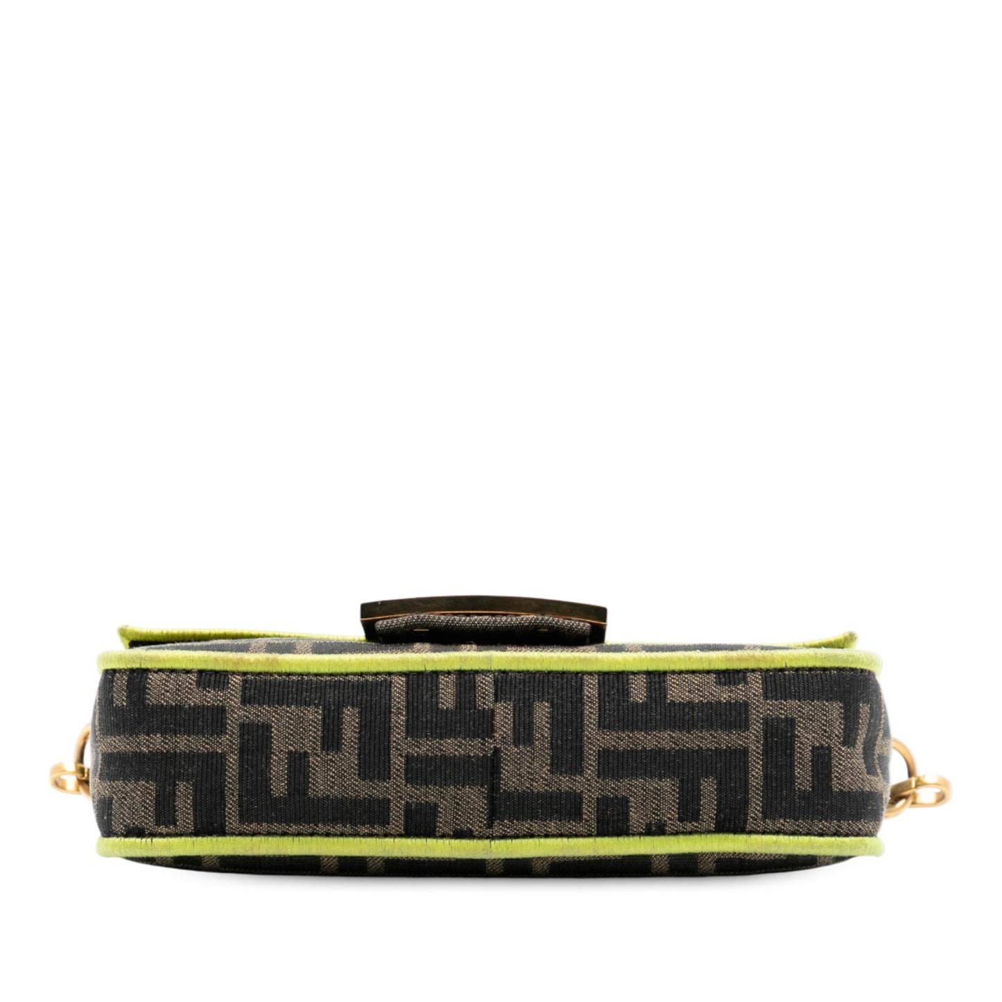 Fendi Mini Zucca Canvas 1974 Roma Amor Baguette Crossbody
