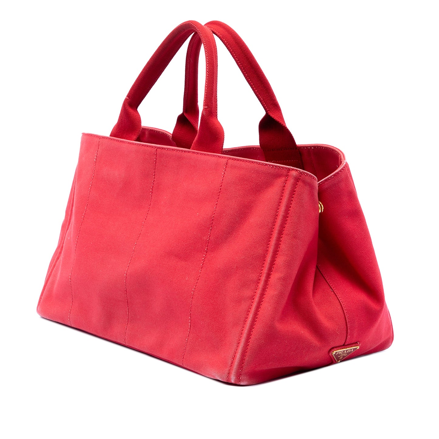 Prada Large Canvas Canapa Logo Tote