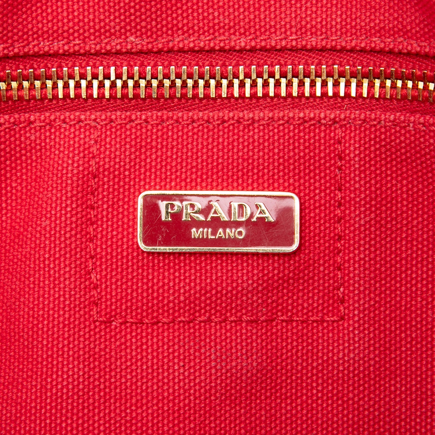 Prada Large Canvas Canapa Logo Tote