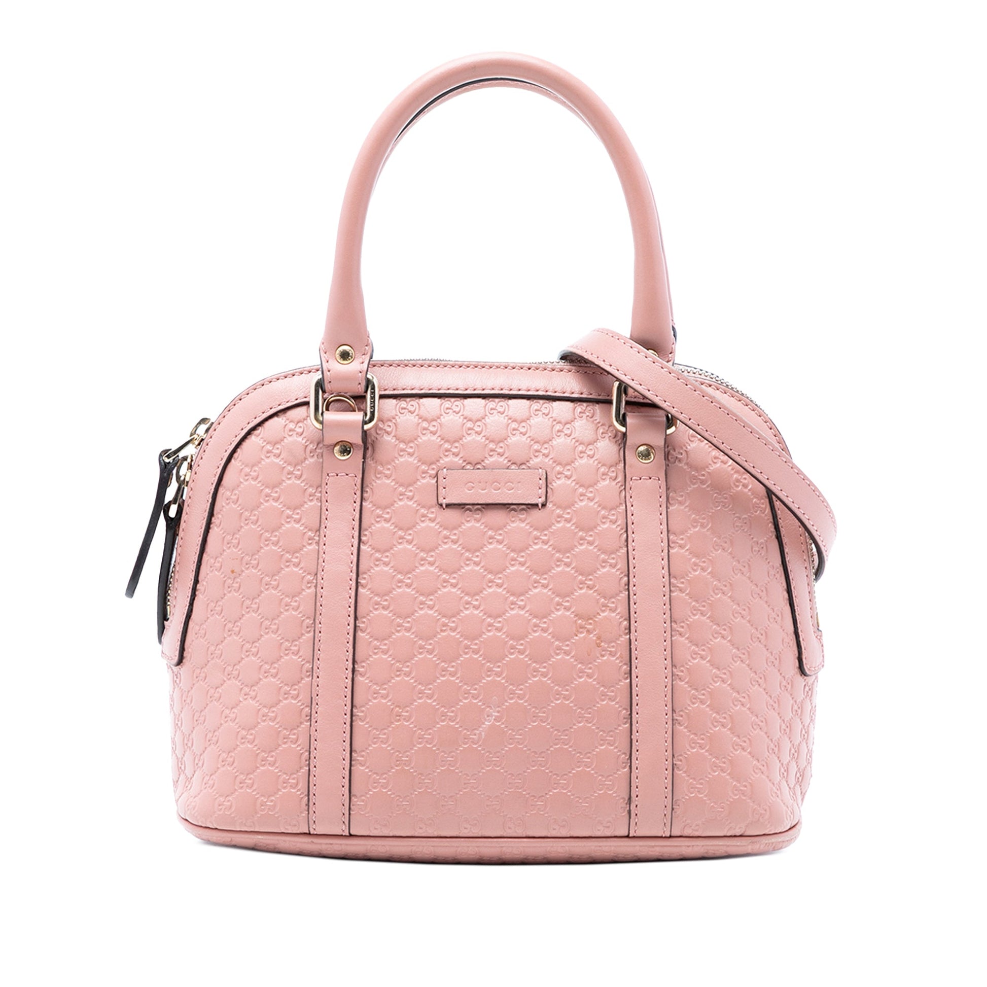 Gucci Mini Microguccissima Dome Satchel