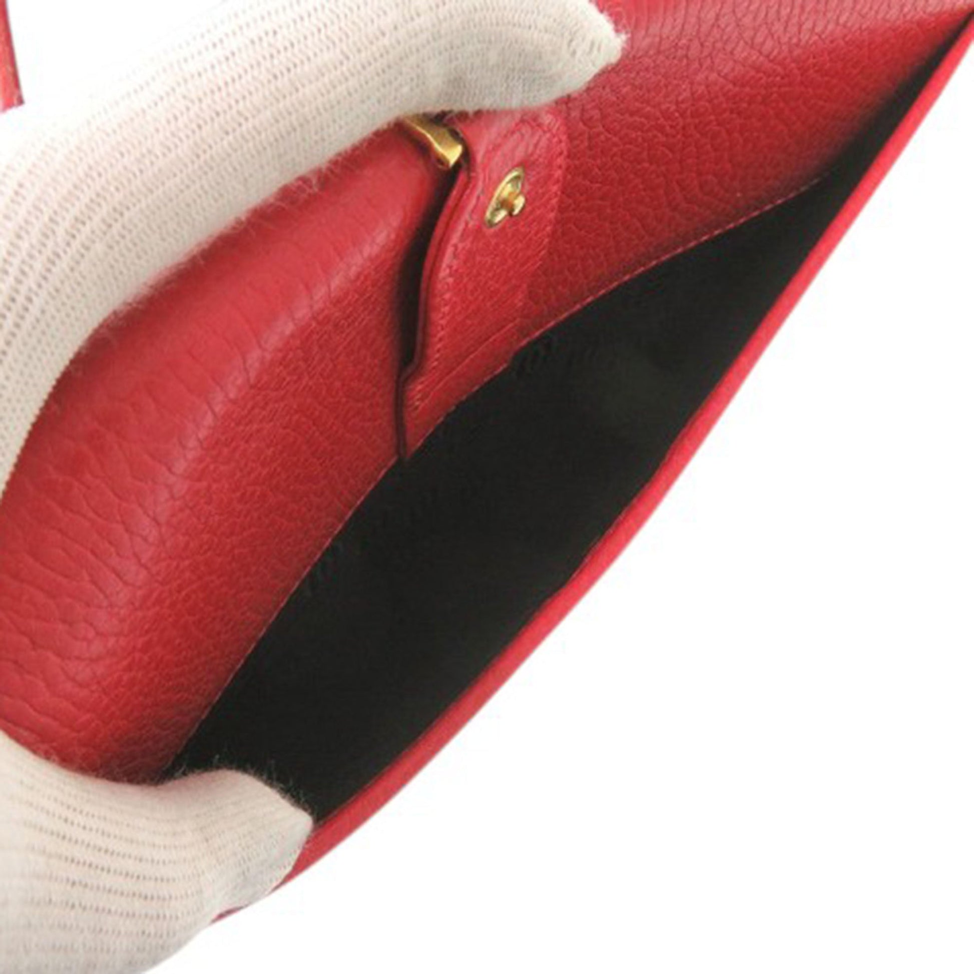 Cartier Must de Cartier Leather Shoulder Bag