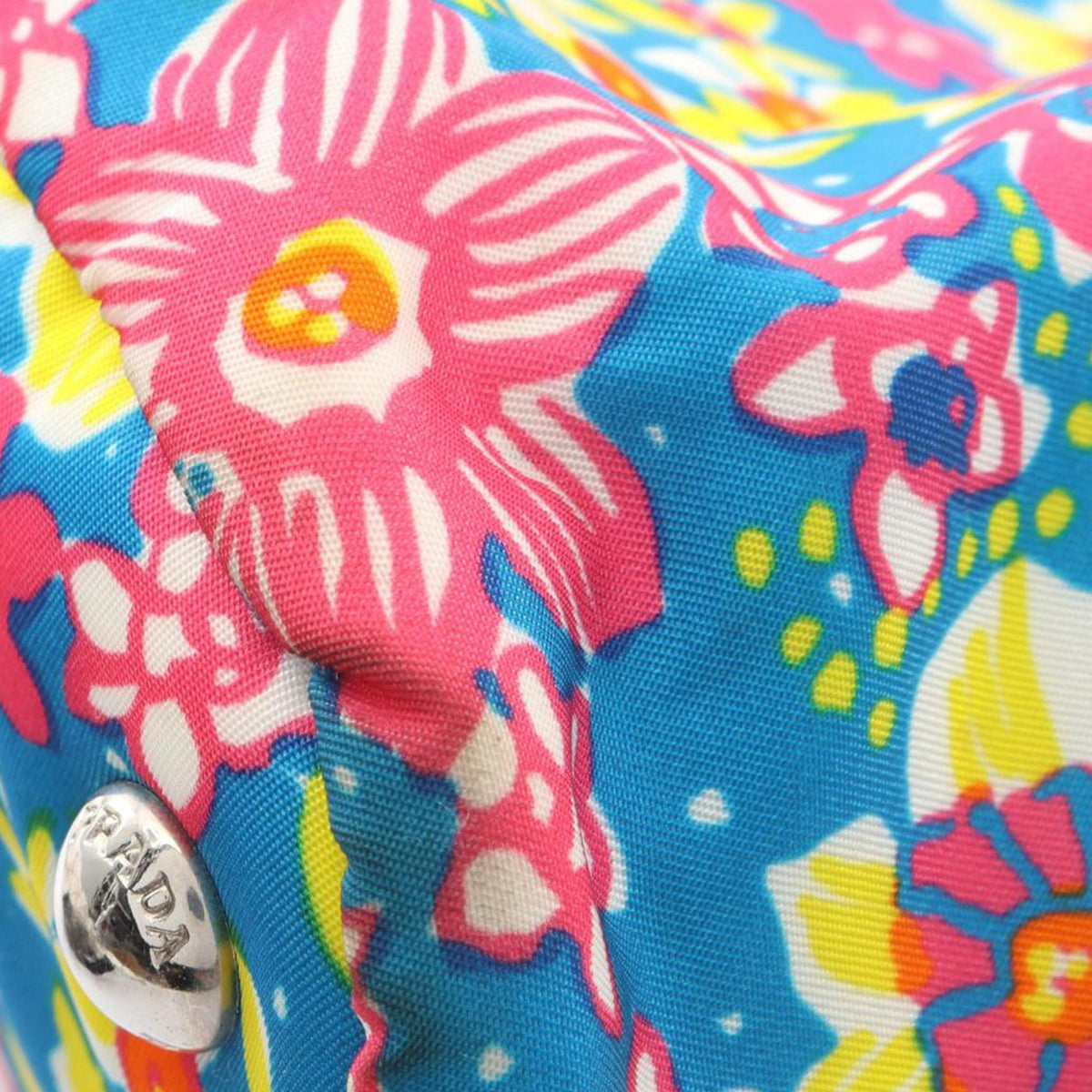 Prada Tessuto Stampato Floral Tote