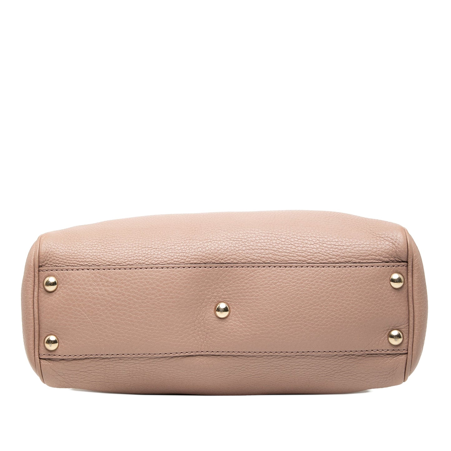 Gucci Small Calfskin Bamboo Shopper Satchel