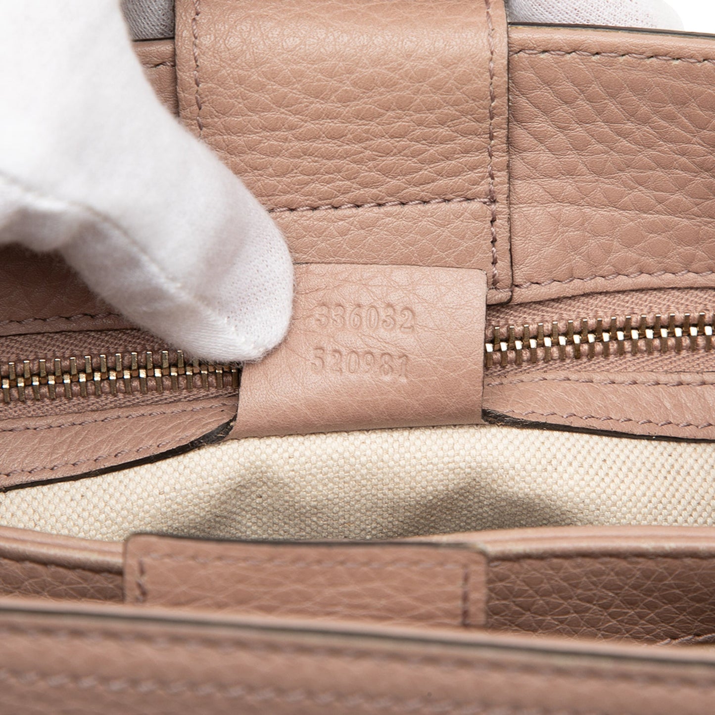 Gucci Small Calfskin Bamboo Shopper Satchel
