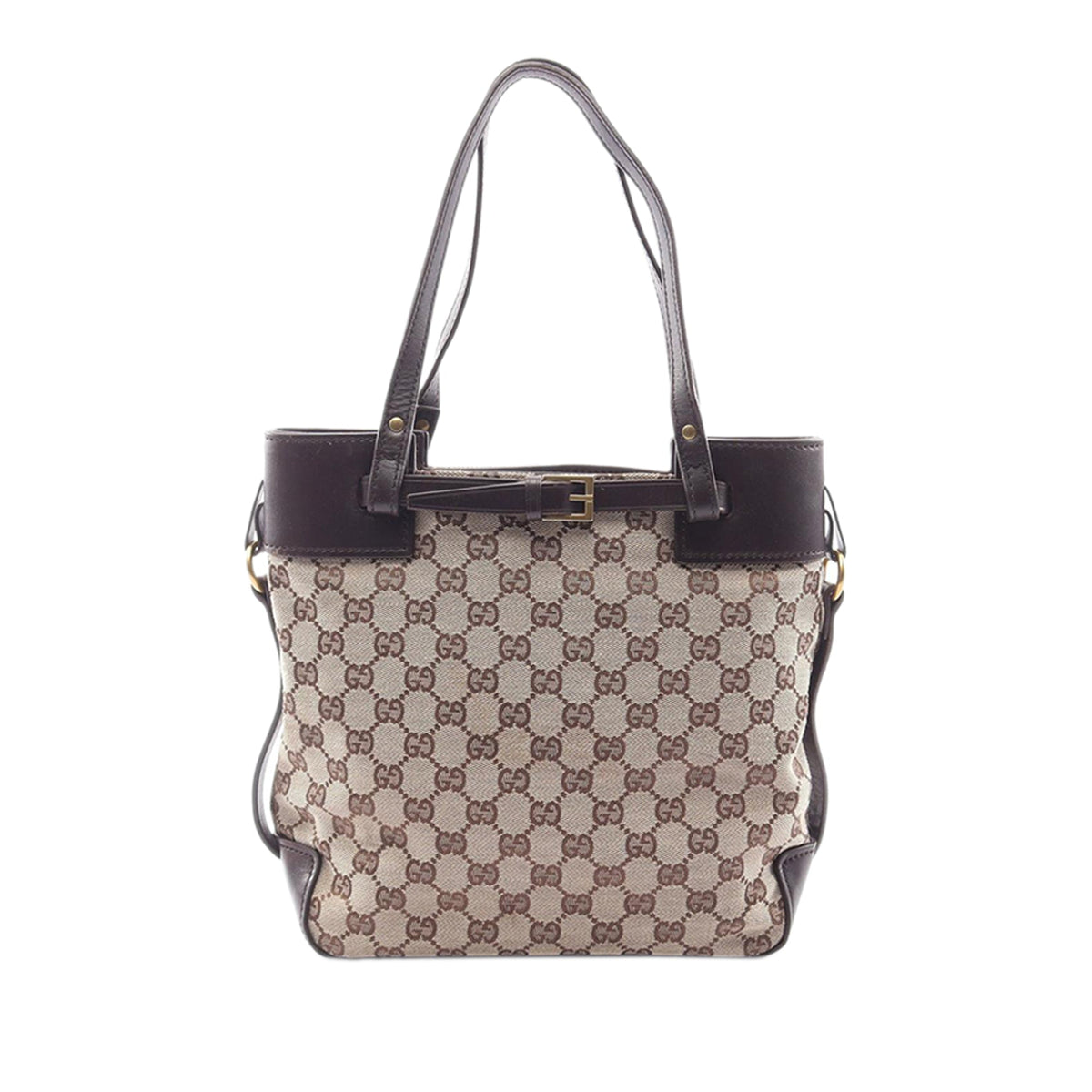 Gucci GG Canvas Tote — Beige
