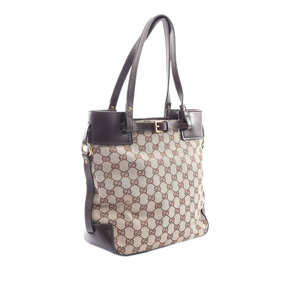 Gucci GG Canvas Tote — Beige