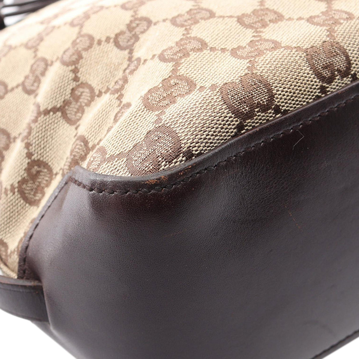 Gucci GG Canvas Tote — Beige