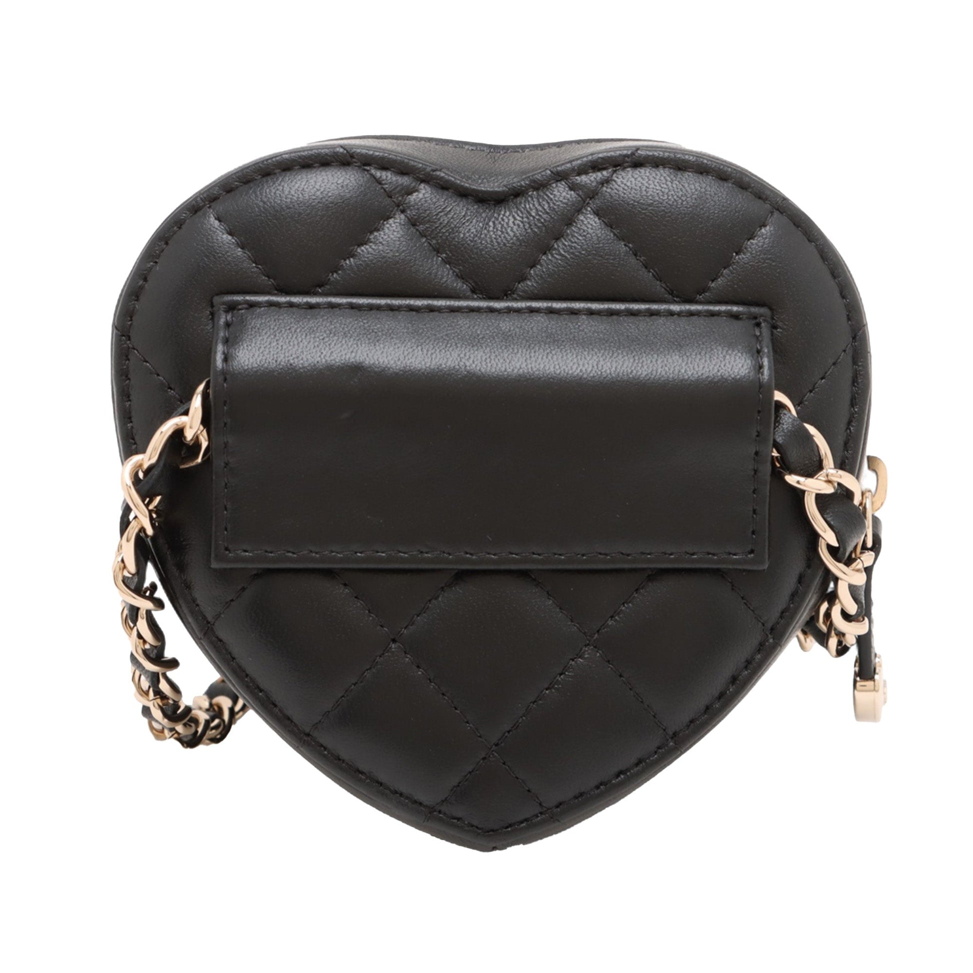 Chanel Mini Lambskin CC in Love Heart Belt Bag