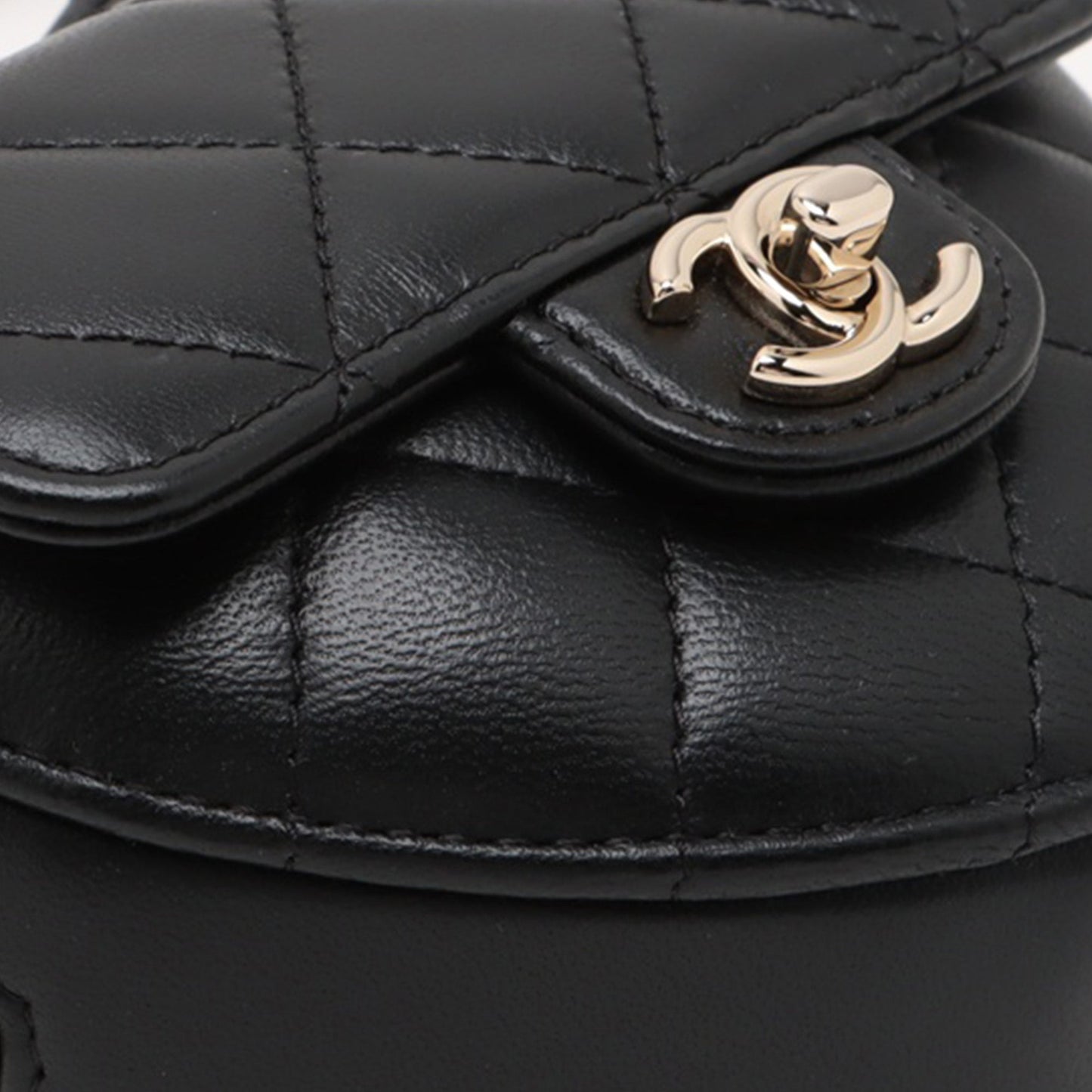 Chanel Mini Lambskin CC in Love Heart Belt Bag