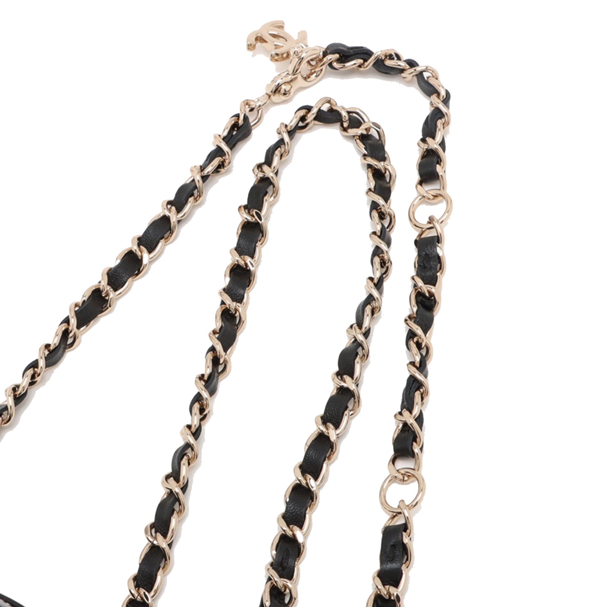 Chanel Mini Lambskin CC in Love Heart Belt Bag