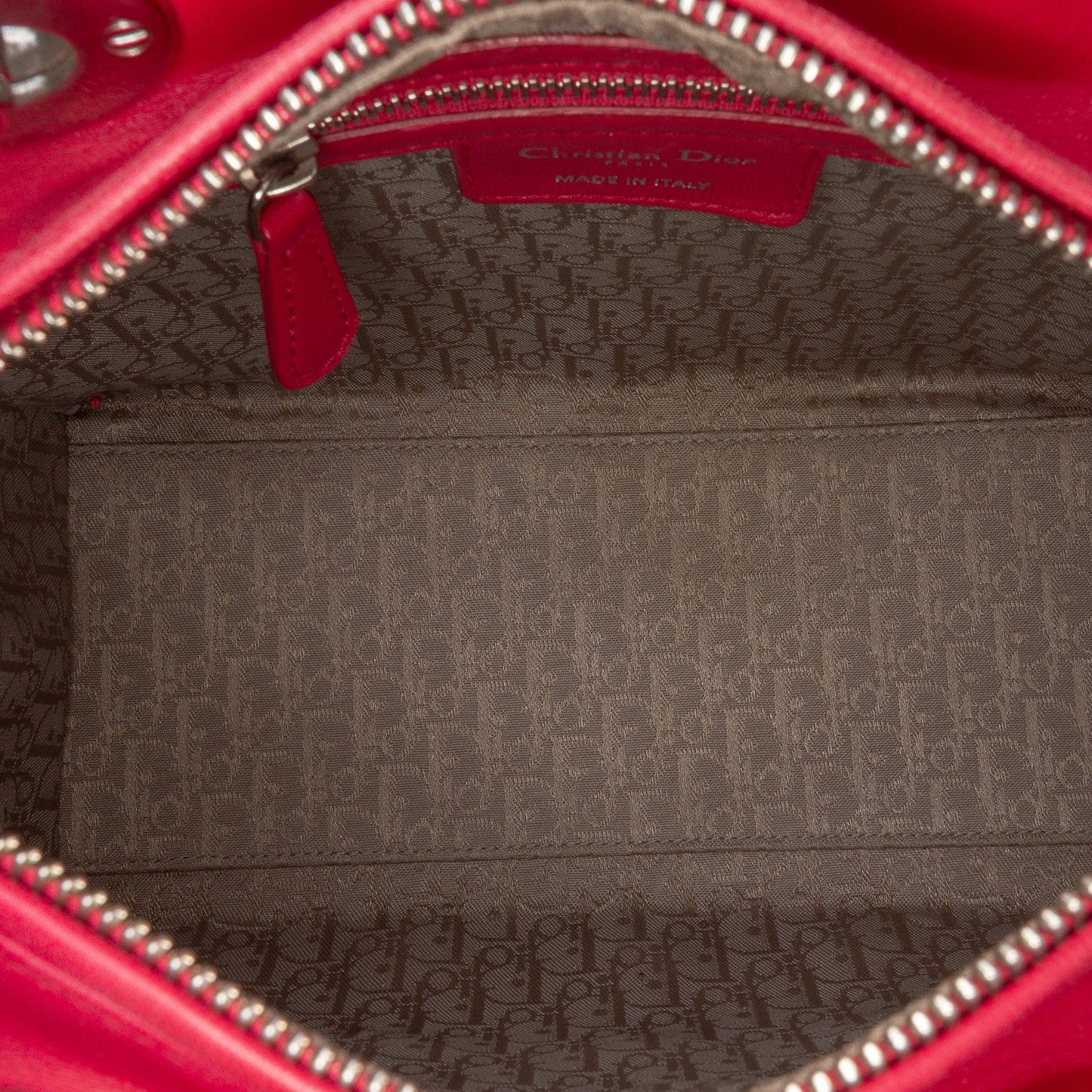 Dior Medium Lambskin Cannage Lady Dior