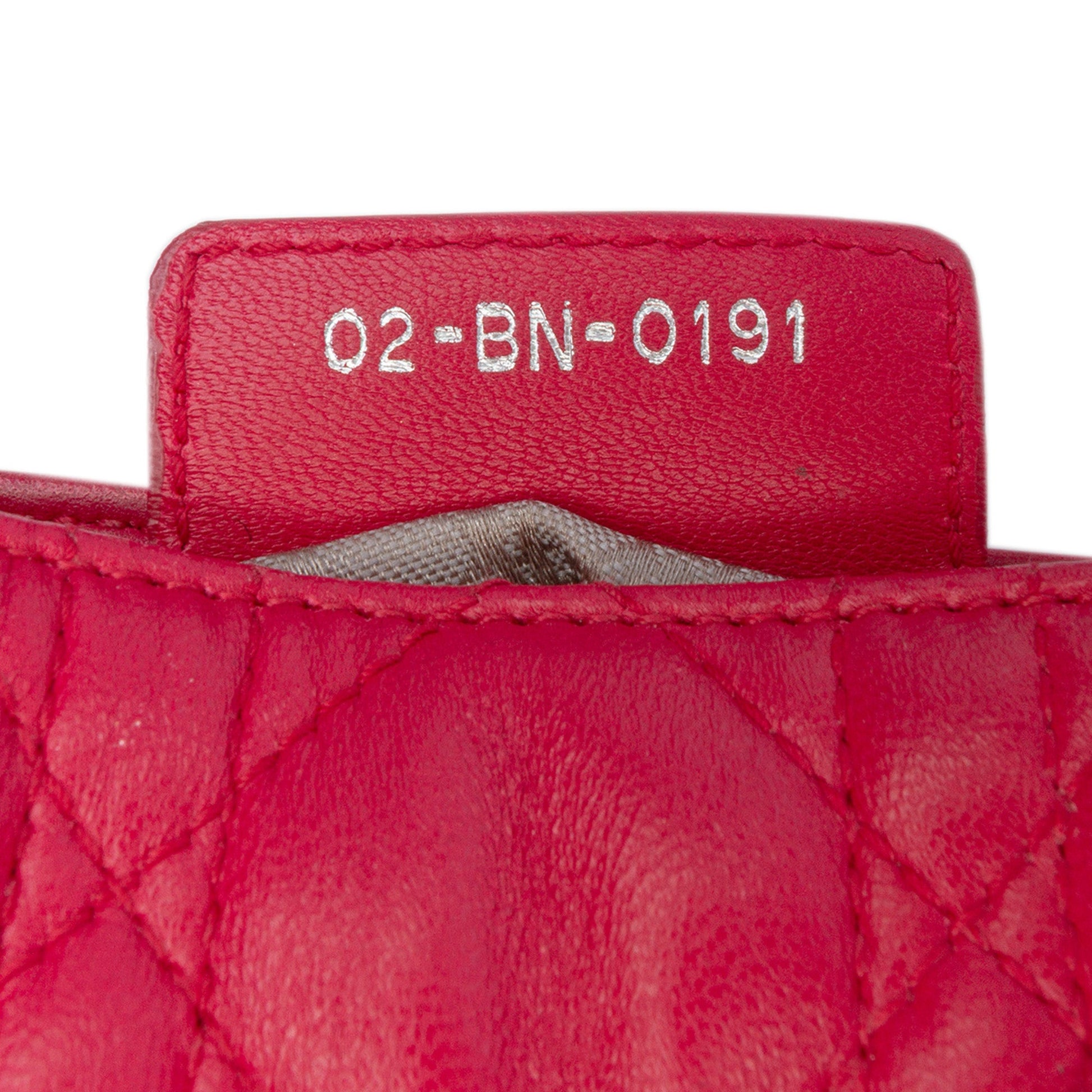Dior Medium Lambskin Cannage Lady Dior