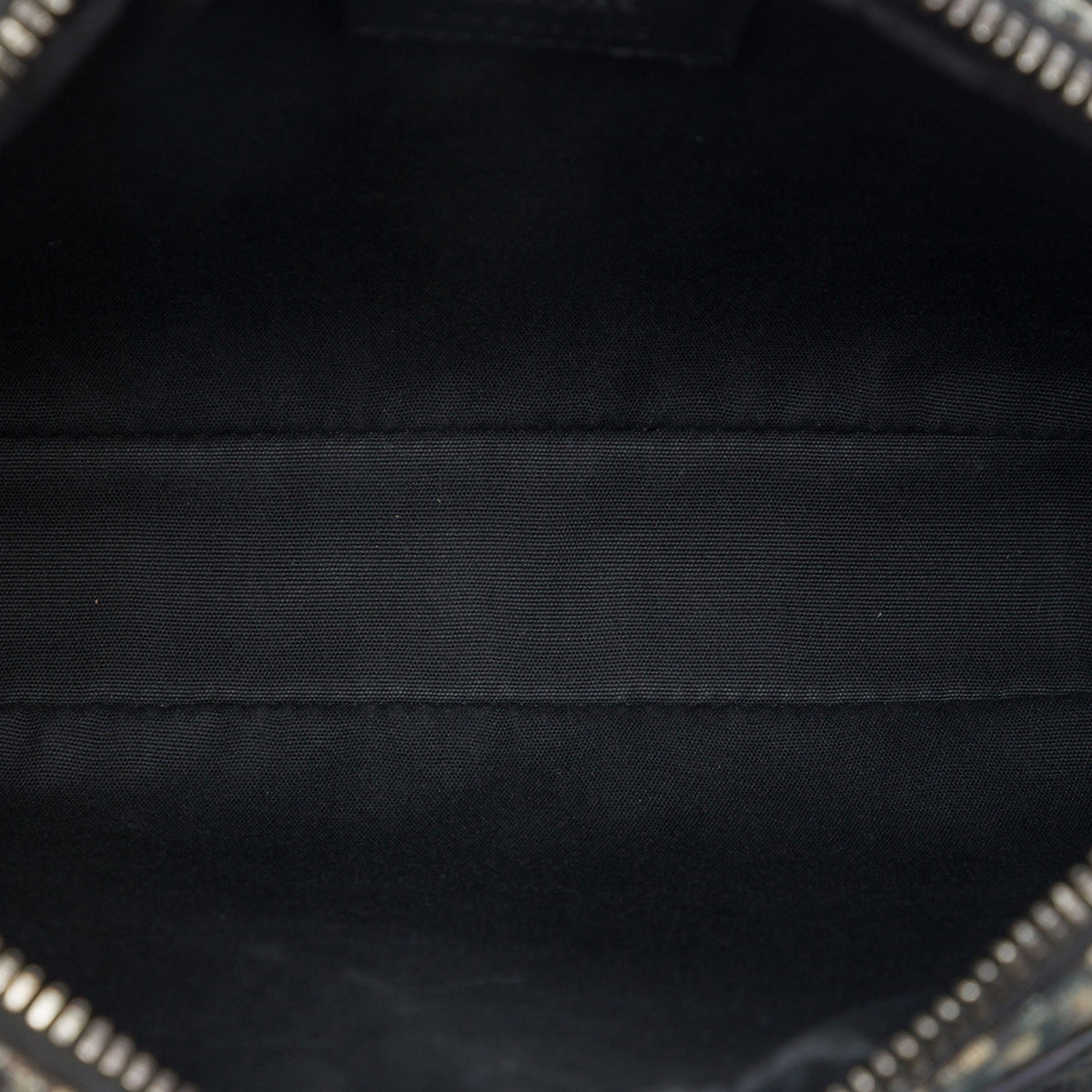 Dior Oblique Canvas Saddle Triple Pouch — Blue