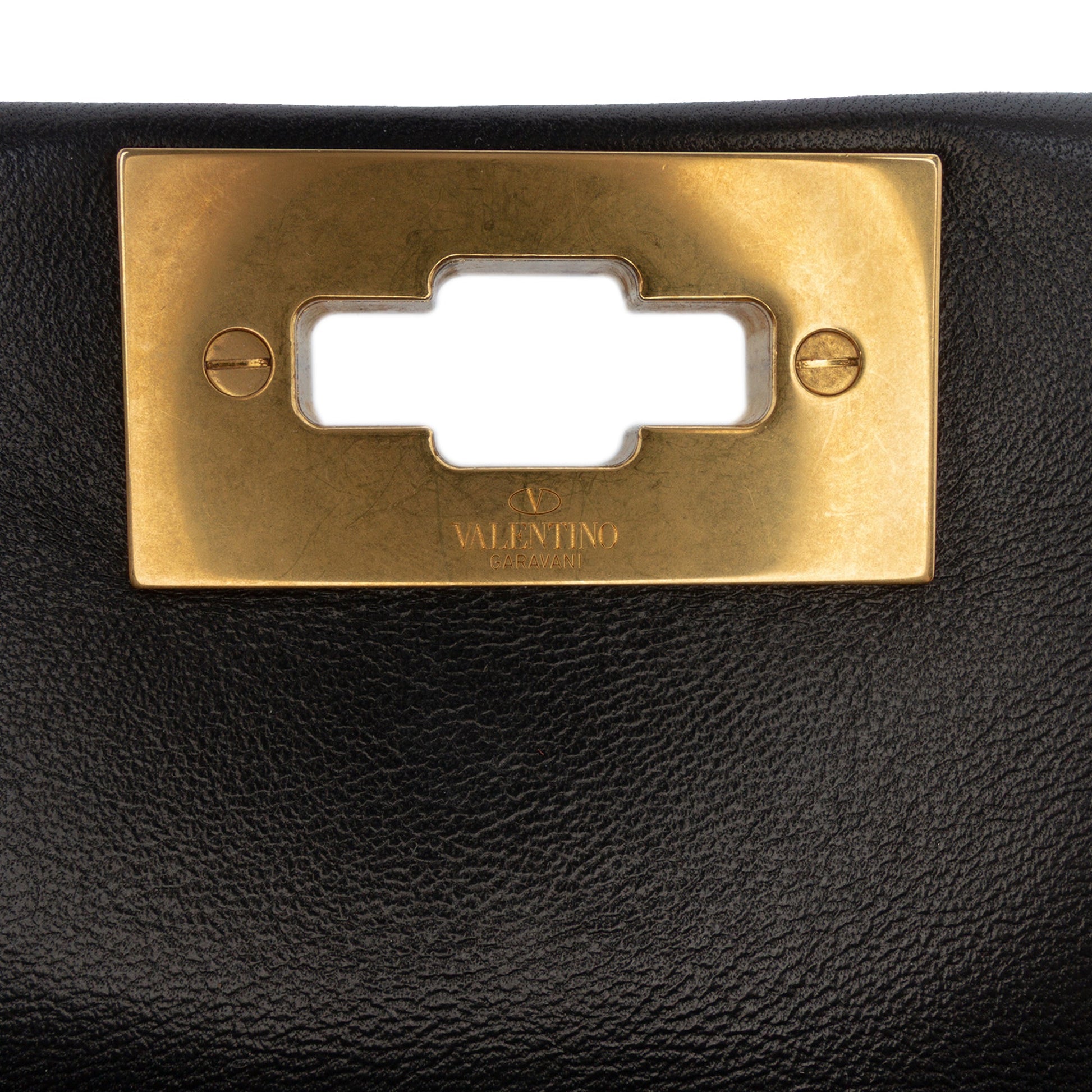 Valentino Large Nappa Roman Stud Satchel