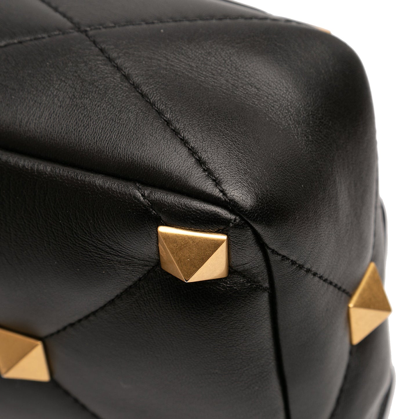Valentino Large Nappa Roman Stud Satchel