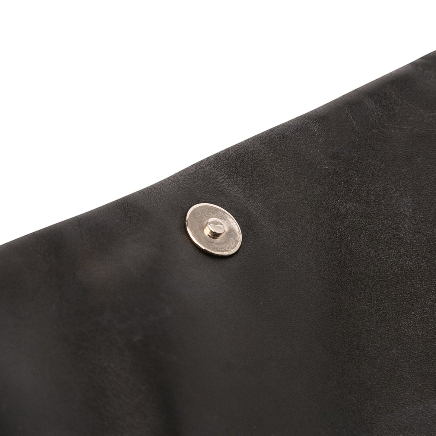 Chanel Quilted Metallic Distressed Lambskin CC Crystal Flap