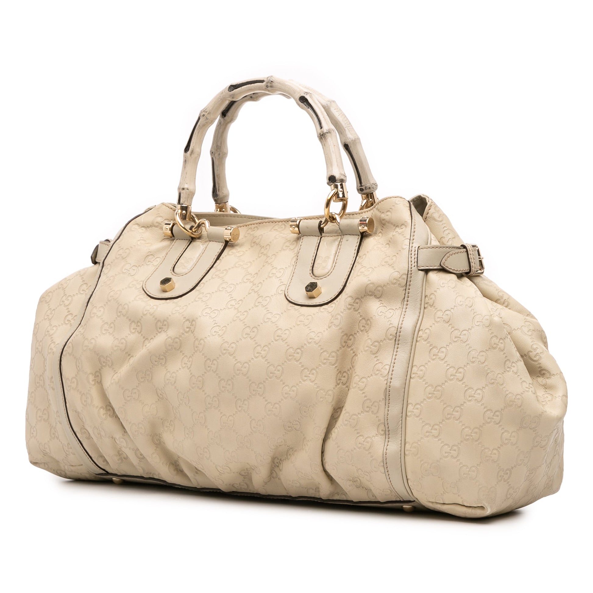 Gucci Guccissima Bamboo Dialux Tote
