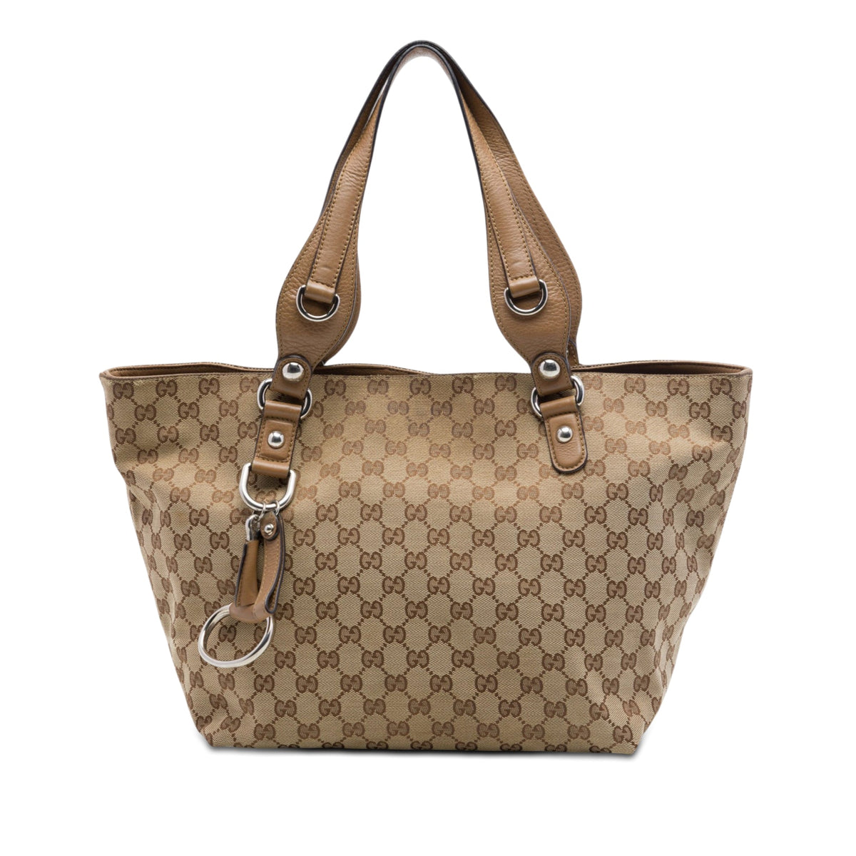 Gucci GG Canvas Icon Bit Tote