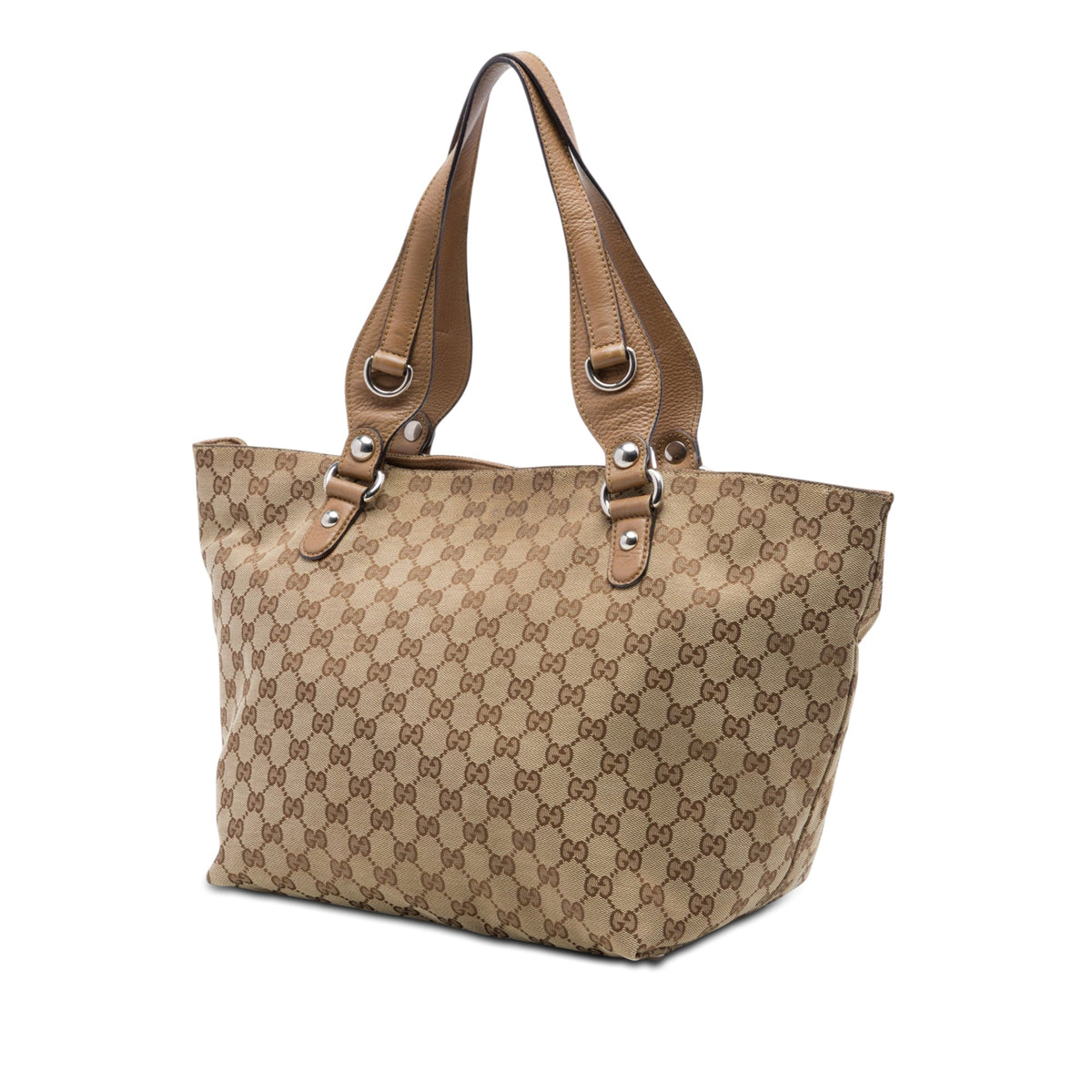 Gucci GG Canvas Icon Bit Tote