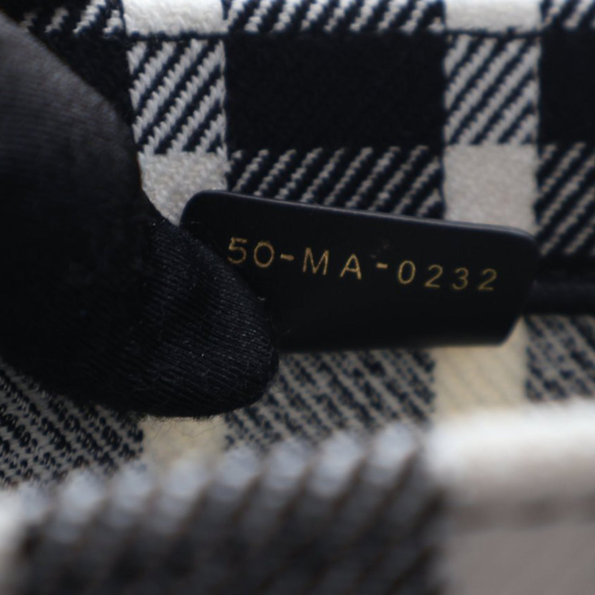 Dior Large Embroidered Canvas Check n Dior Book Tote