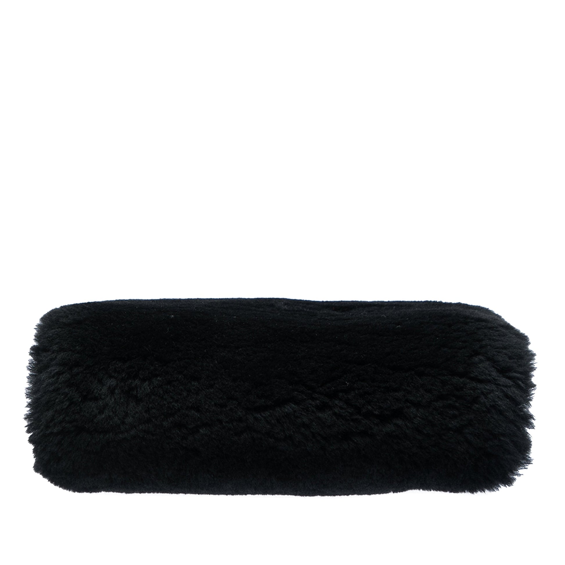 Chanel CC Shearling Muff Shoulder Bag