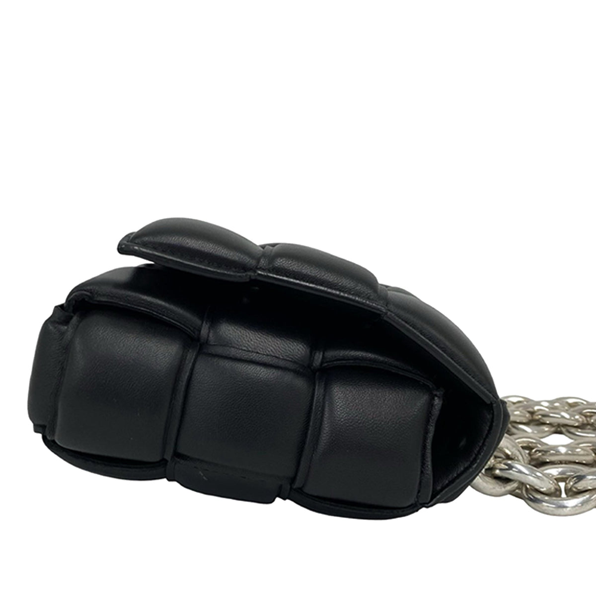 Bottega Veneta Nappa Intrecciato Padded Chain Cassette Satchel