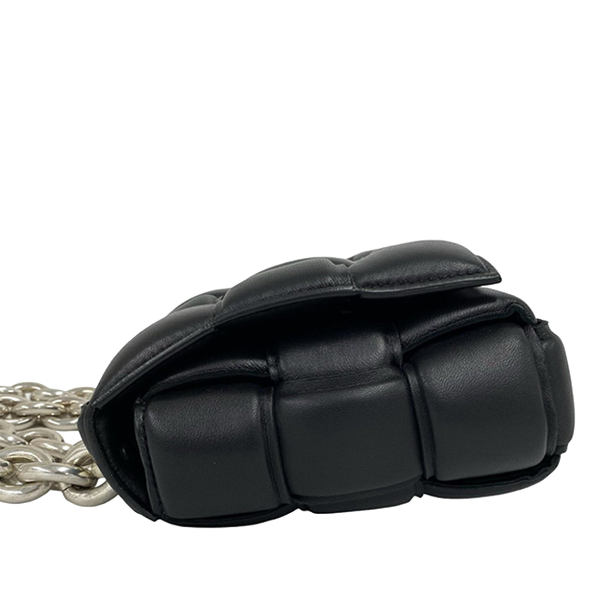 Bottega Veneta Nappa Intrecciato Padded Chain Cassette Satchel