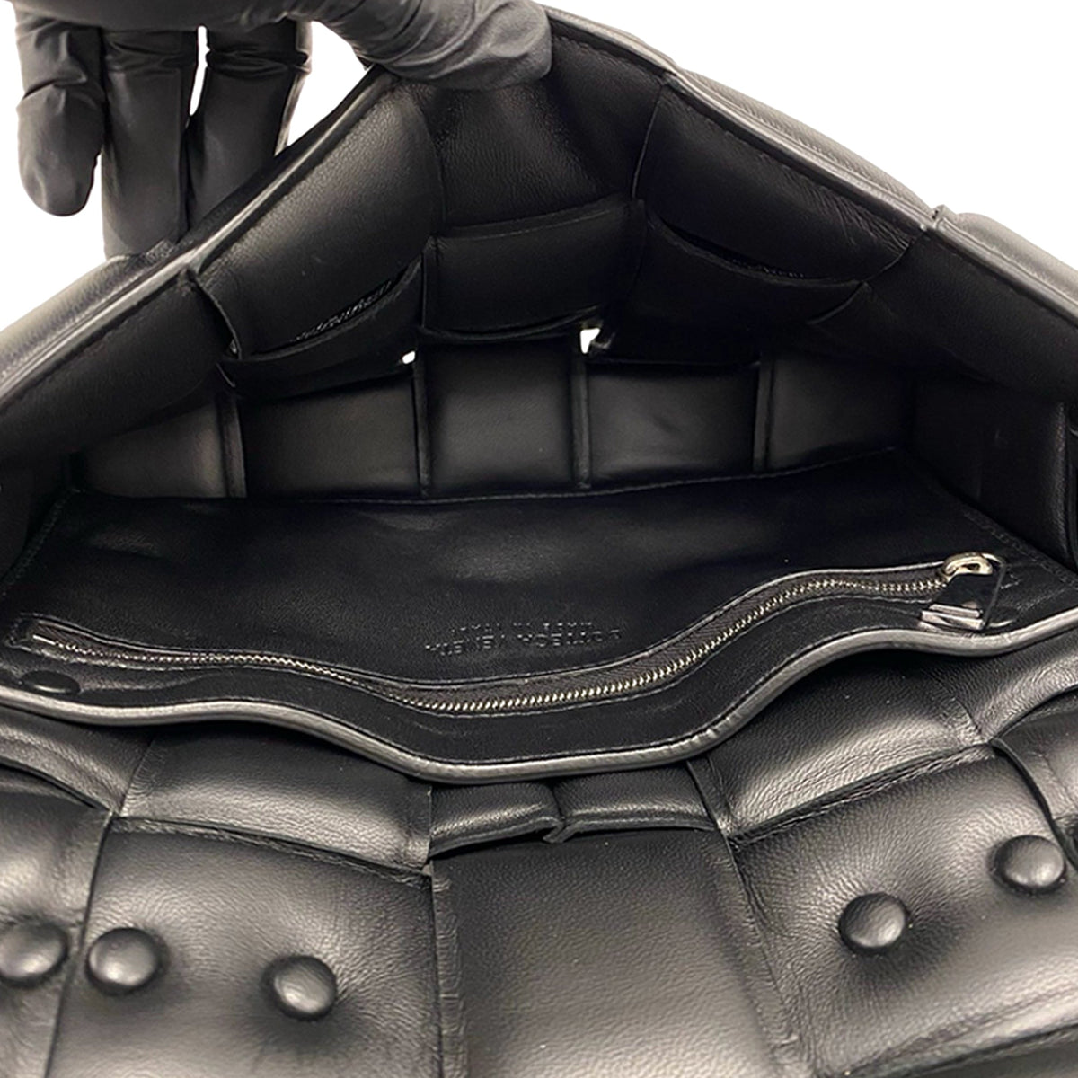 Bottega Veneta Nappa Intrecciato Padded Chain Cassette Satchel