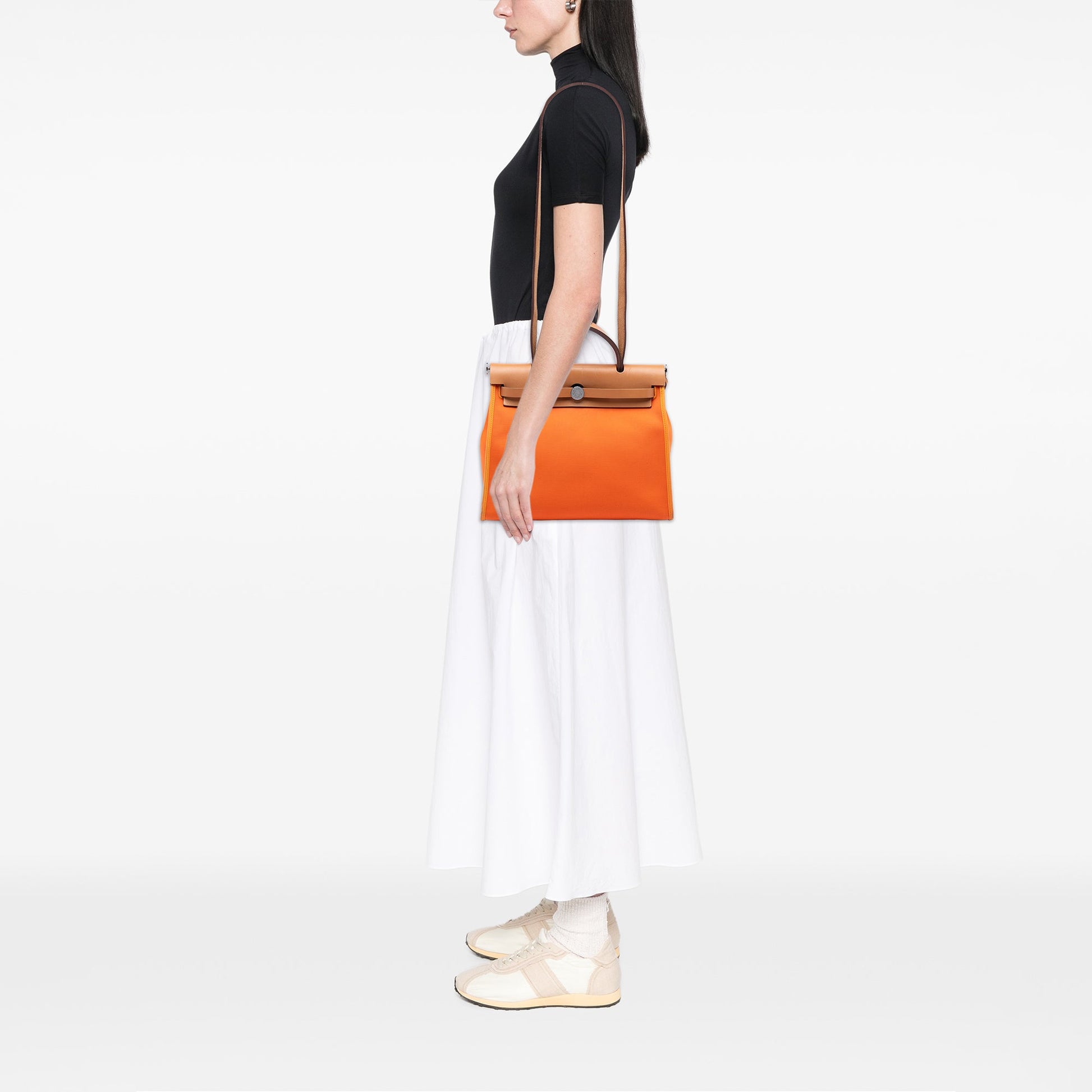 Hermès Toile Herbag Zip 31