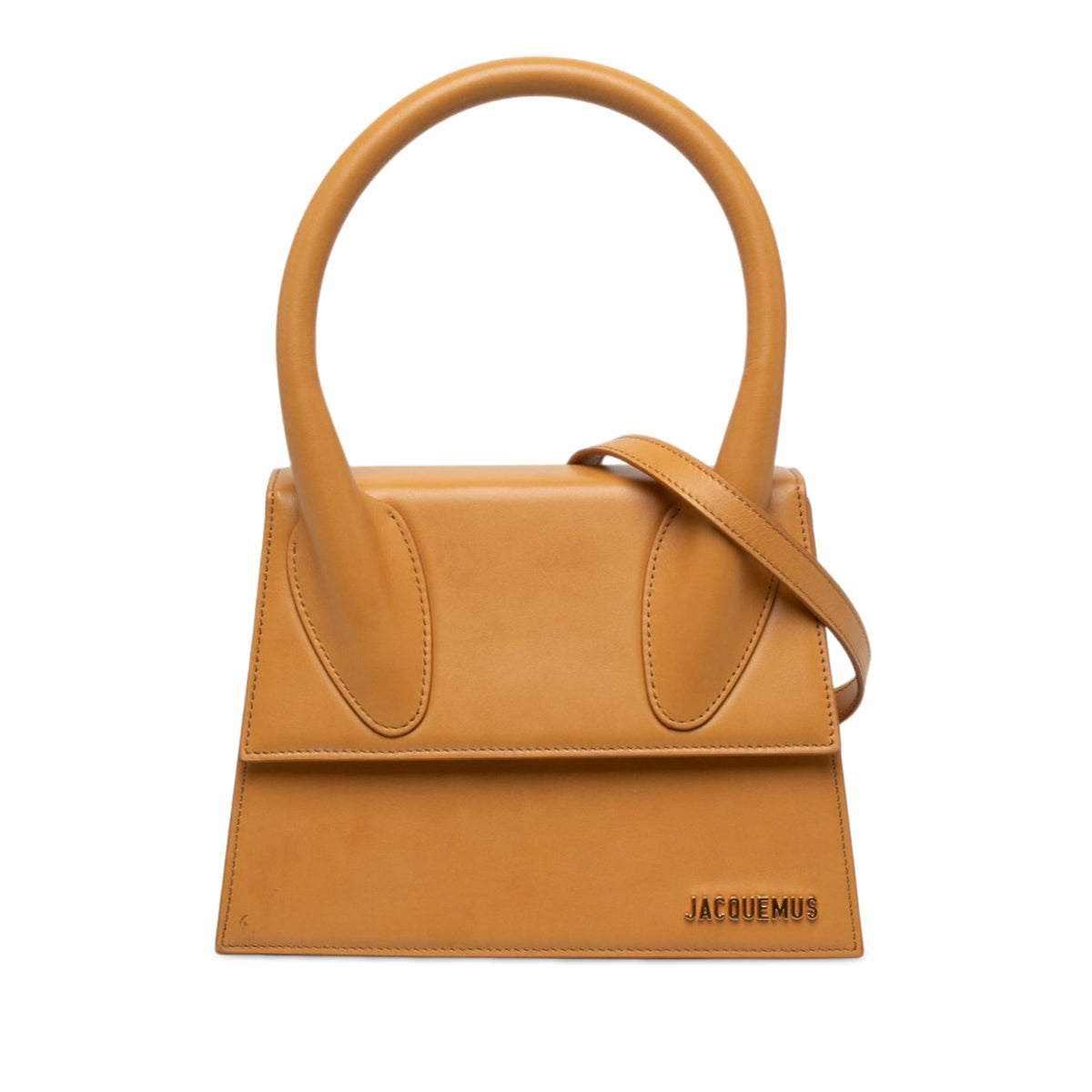 Jacquemus Smooth Calfskin Le Grand Chiquito — Brown